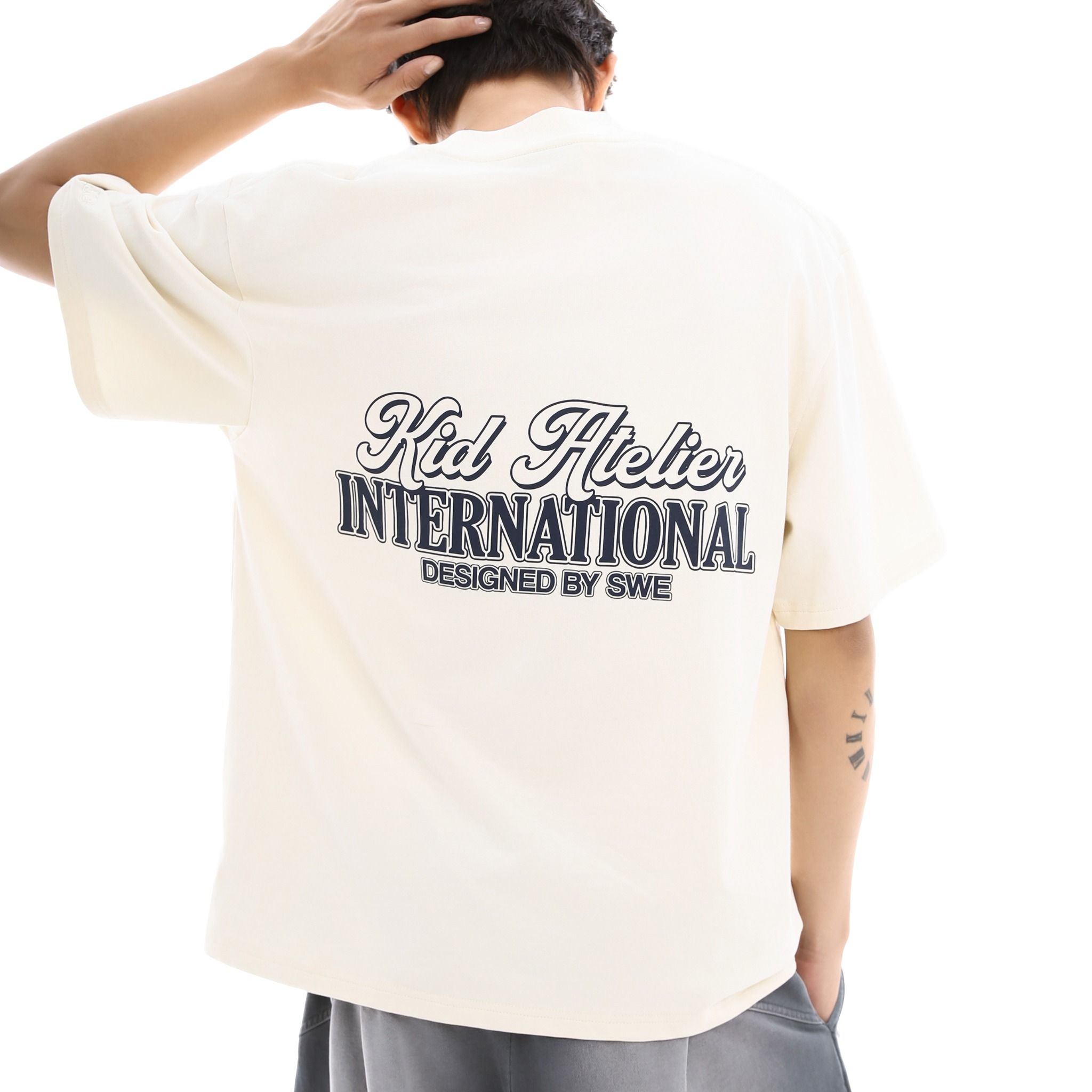 SWE INTER TEE - CREAM