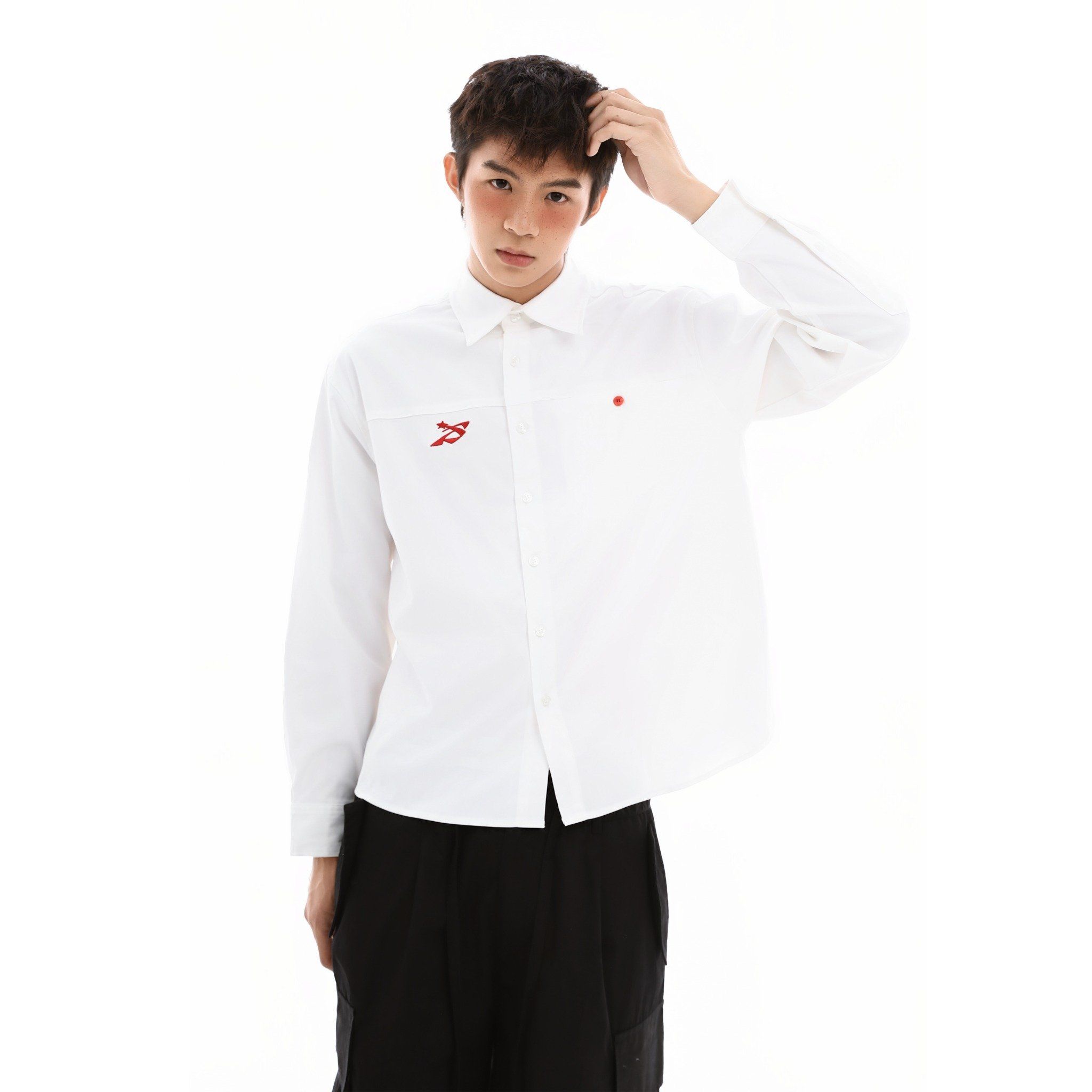 SWE CRIMSON SHIRT - WHITE