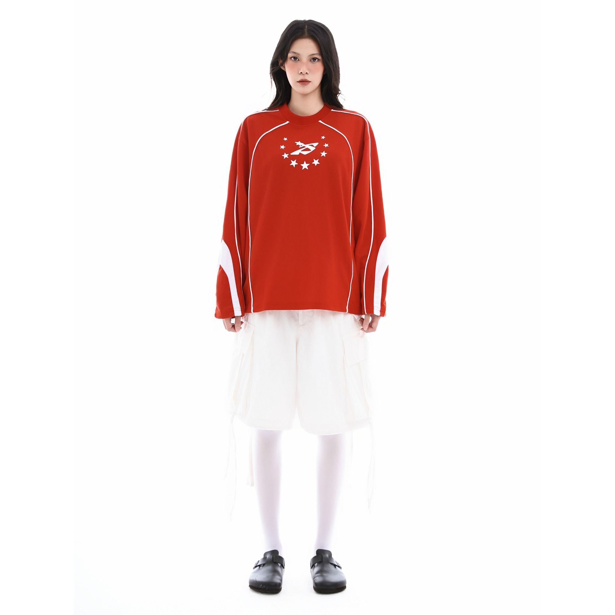 SWE ORBIT LS TEE - RED
