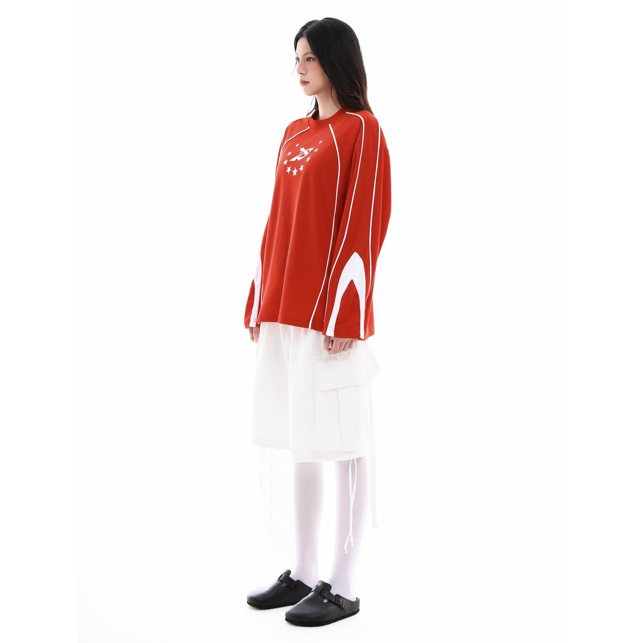 SWE ORBIT LS TEE - RED