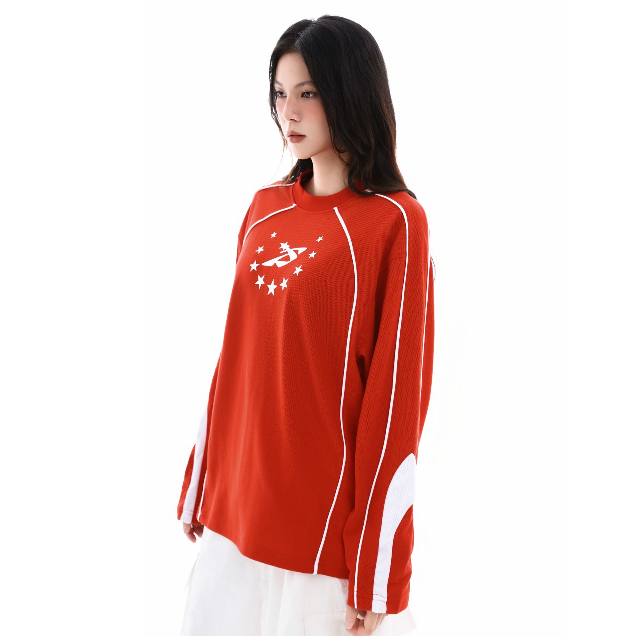 SWE ORBIT LS TEE - RED