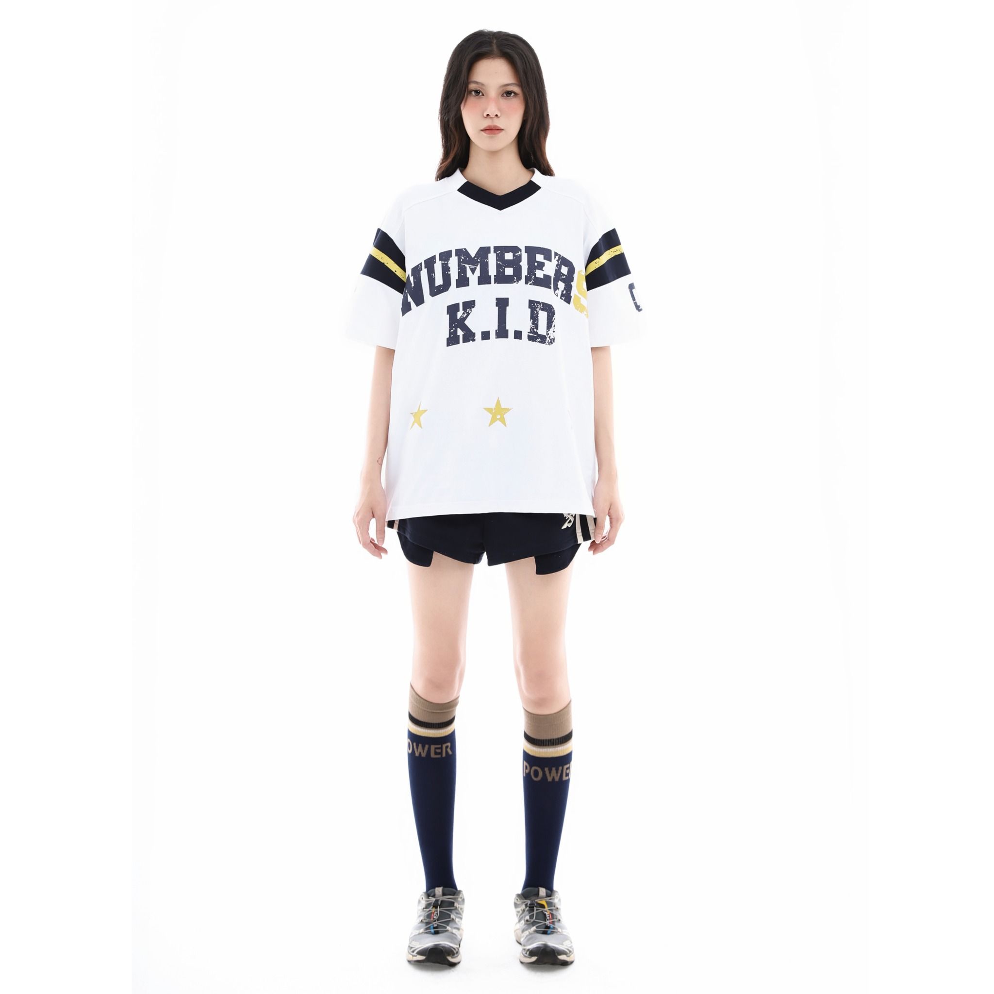 SWE IX JERSEY TEE - WHITE