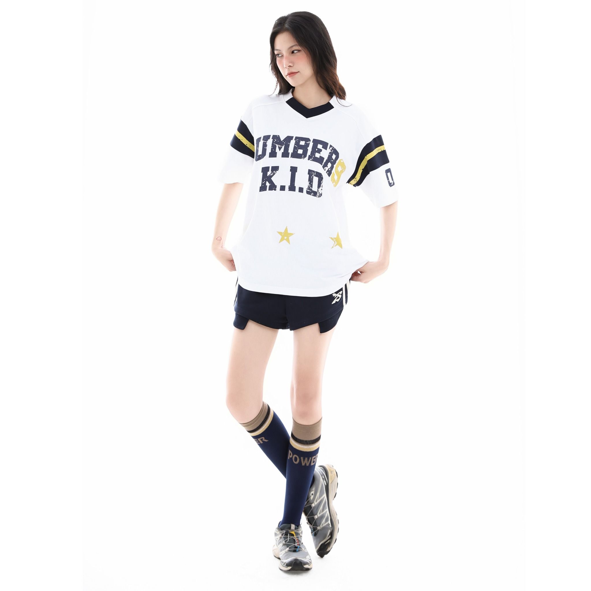 SWE IX JERSEY TEE - WHITE