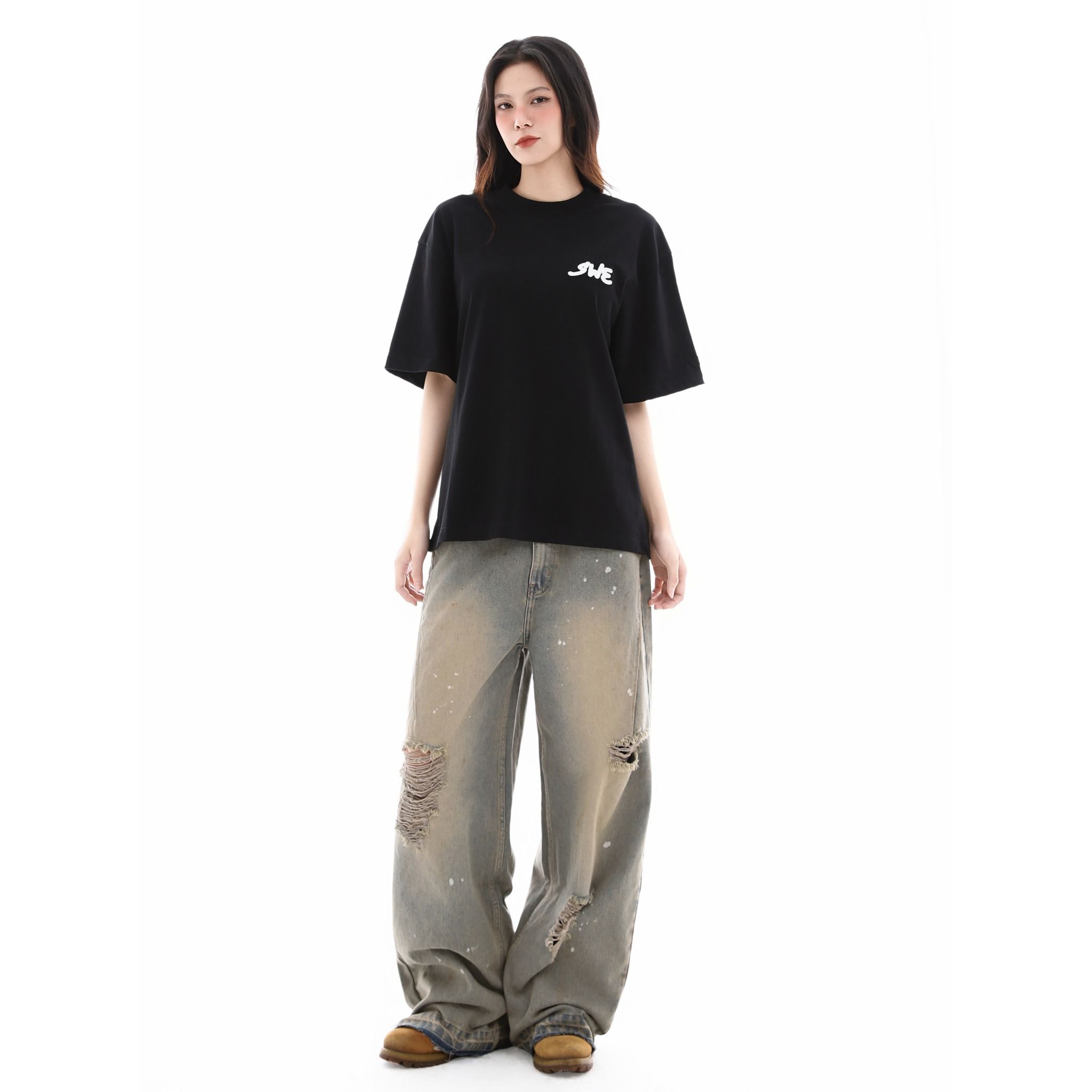 SWE DOODLE TEE - BLACK