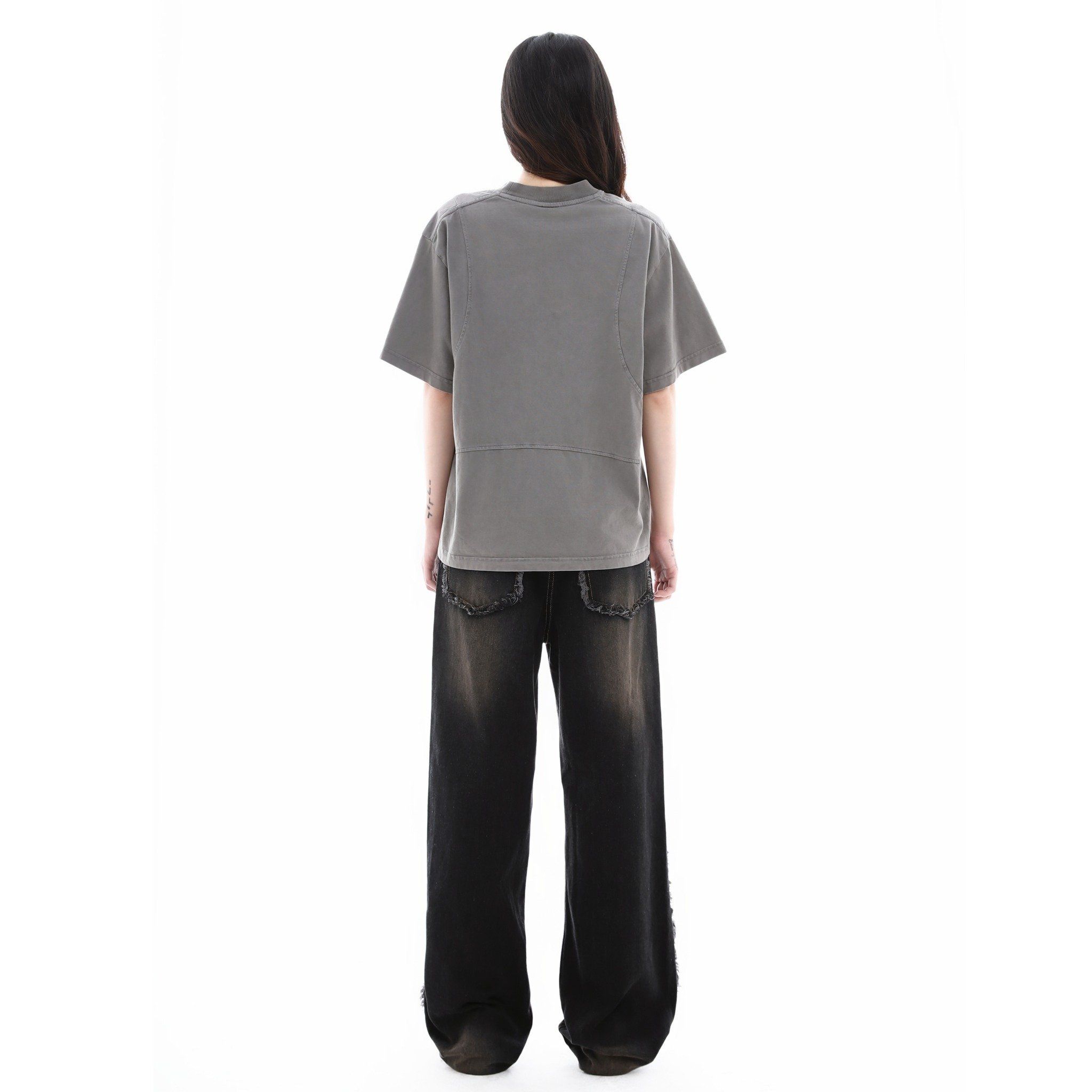 VEST TEE - ASH