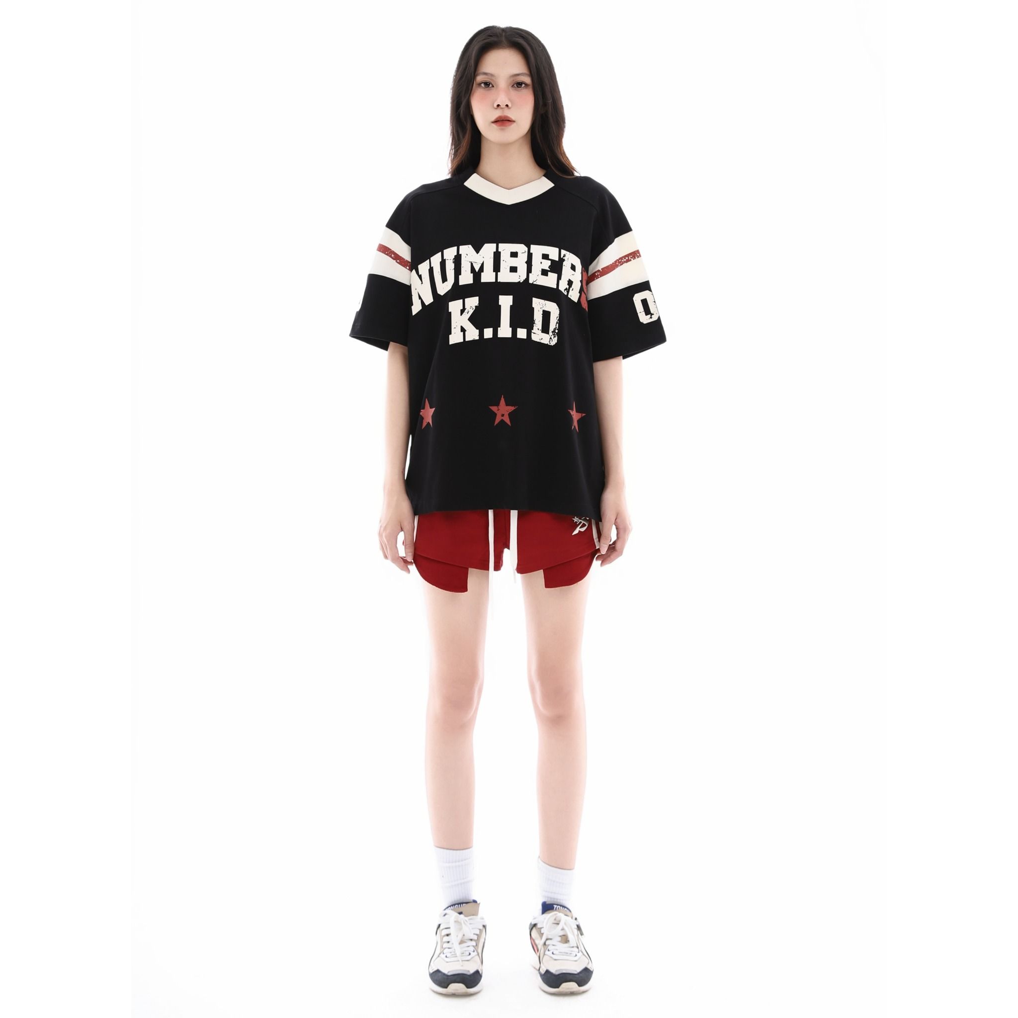 IX JERSEY TEE - BLACK