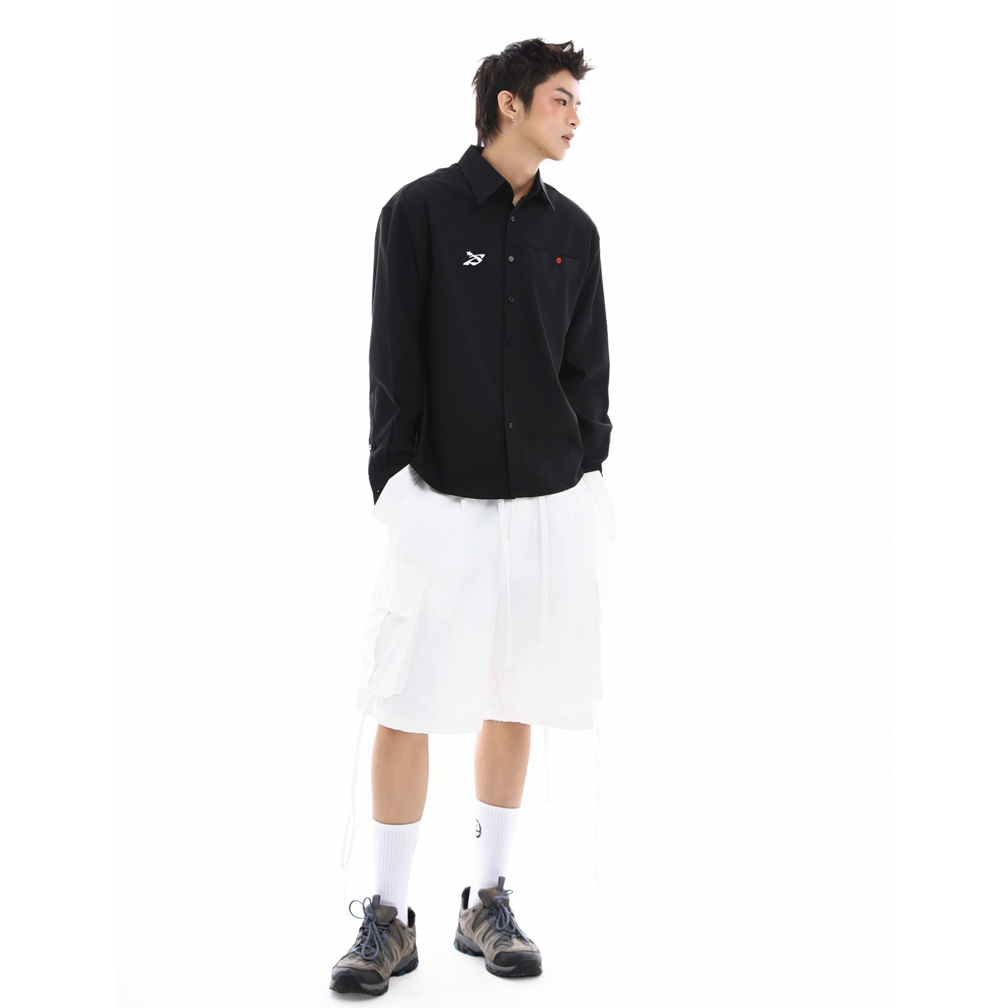 CRIMSON SHIRT - BLACK