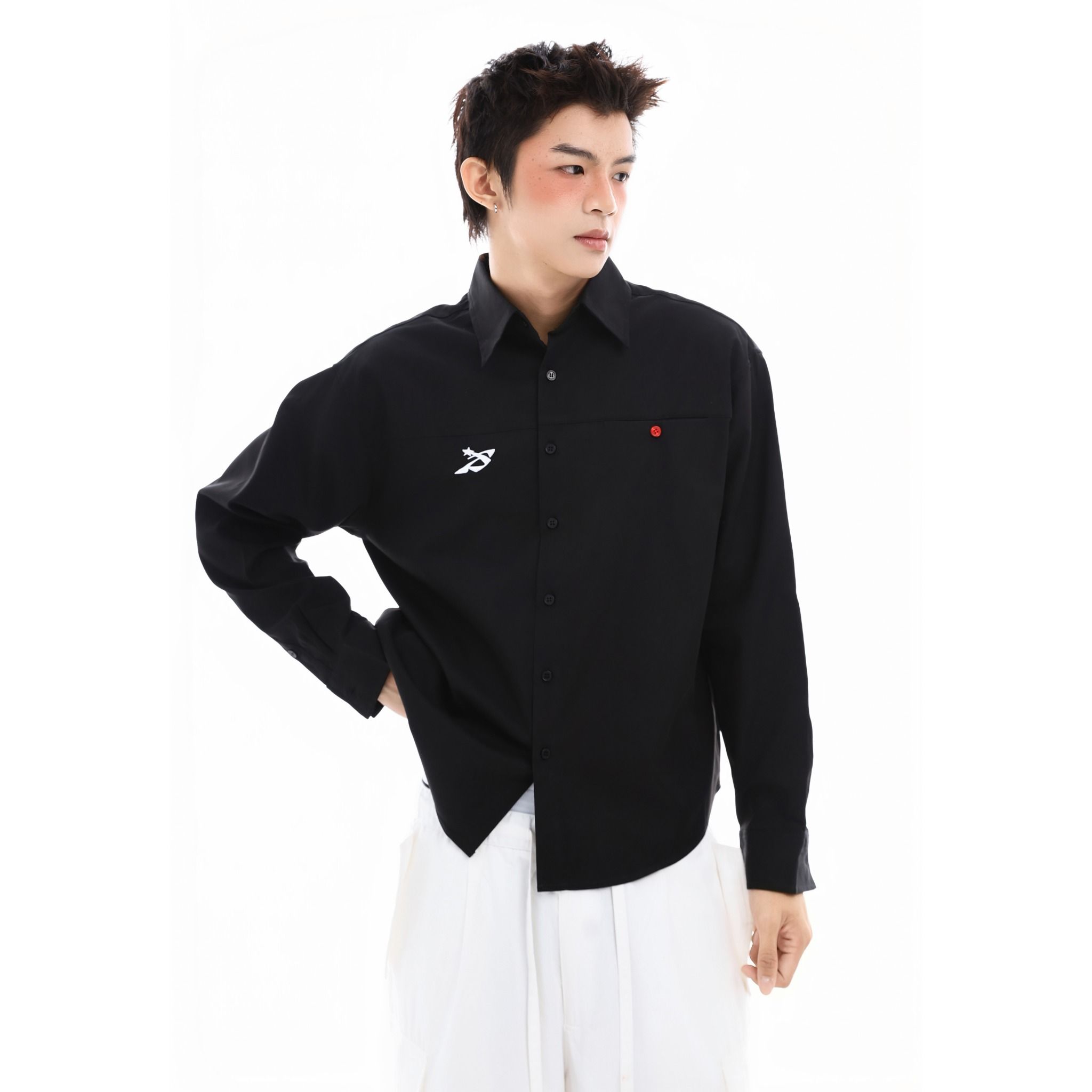 CRIMSON SHIRT - BLACK
