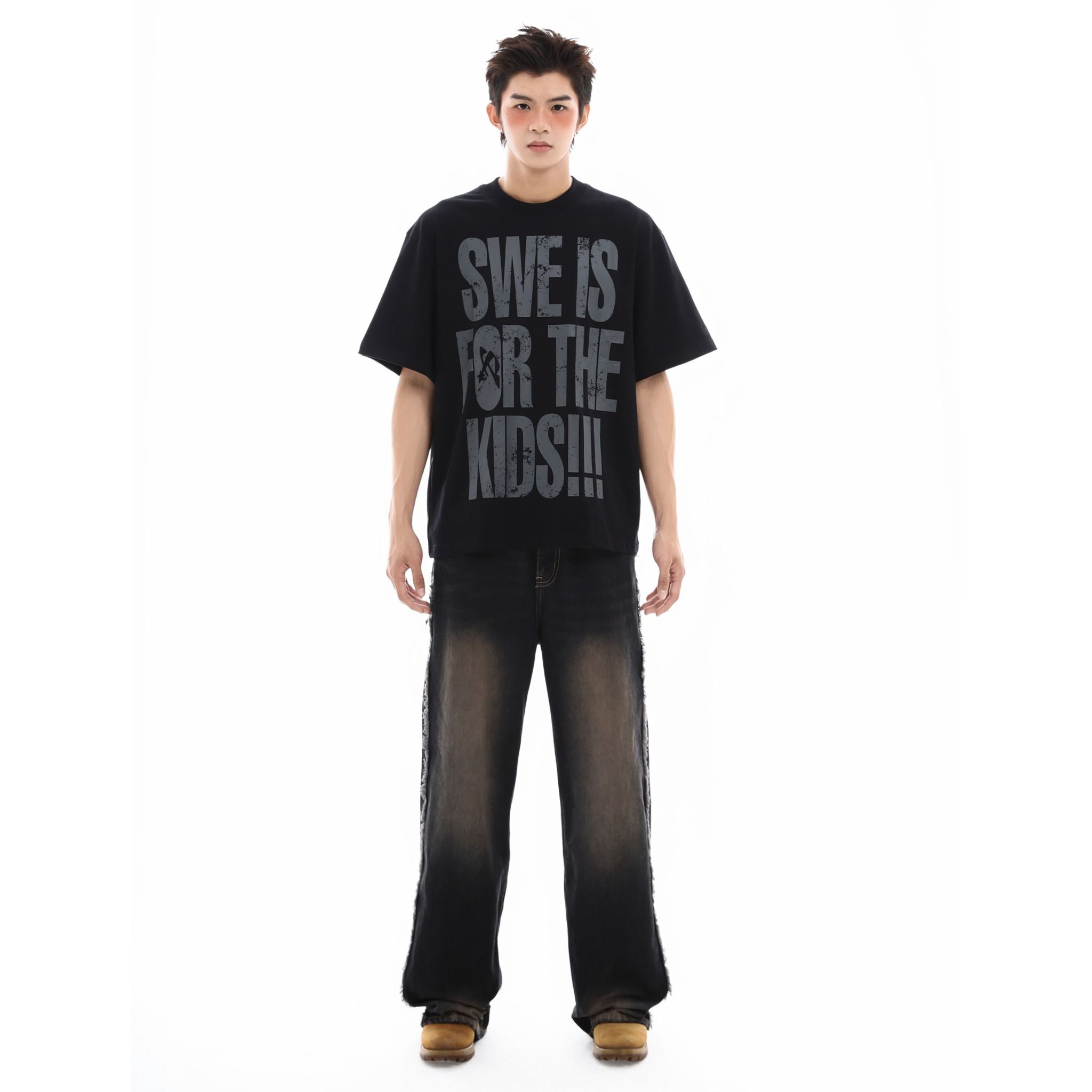 SWE LOUD TEE - BLACK