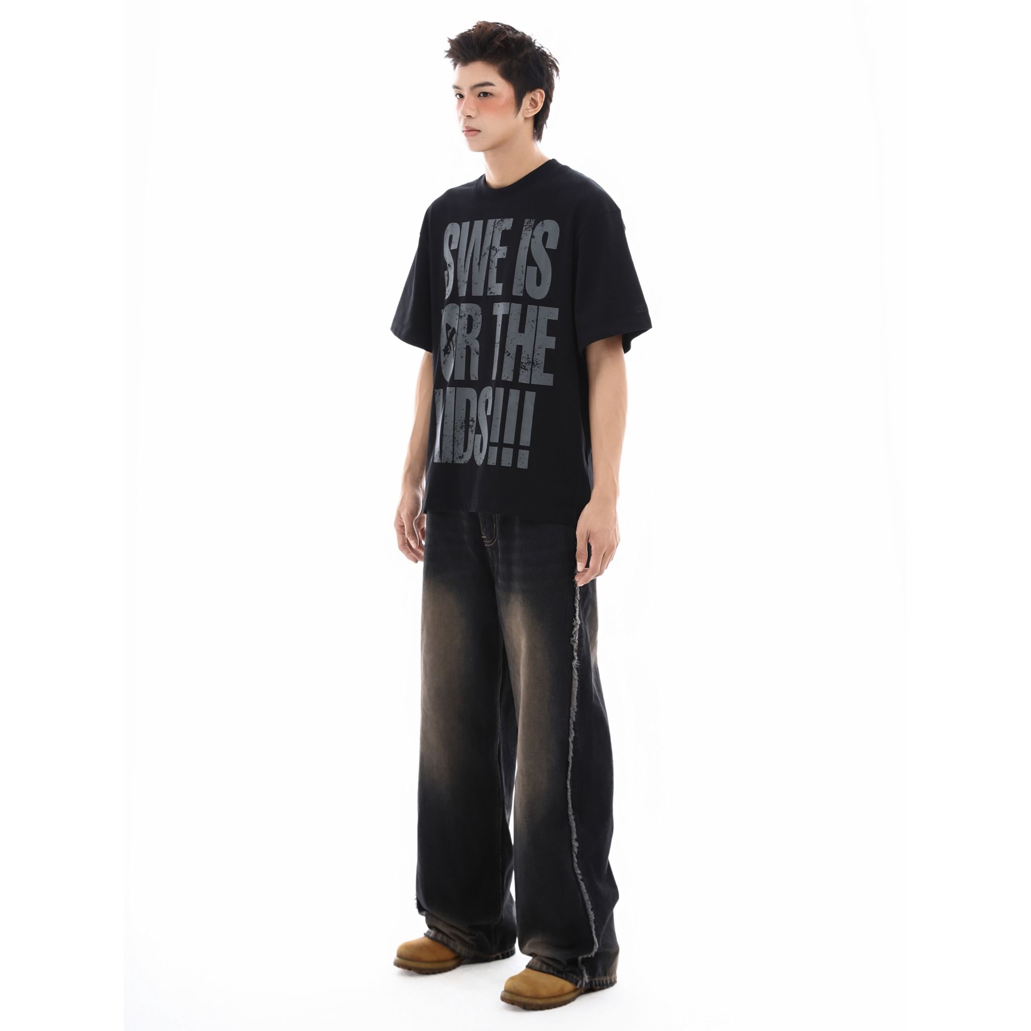 SWE LOUD TEE - BLACK