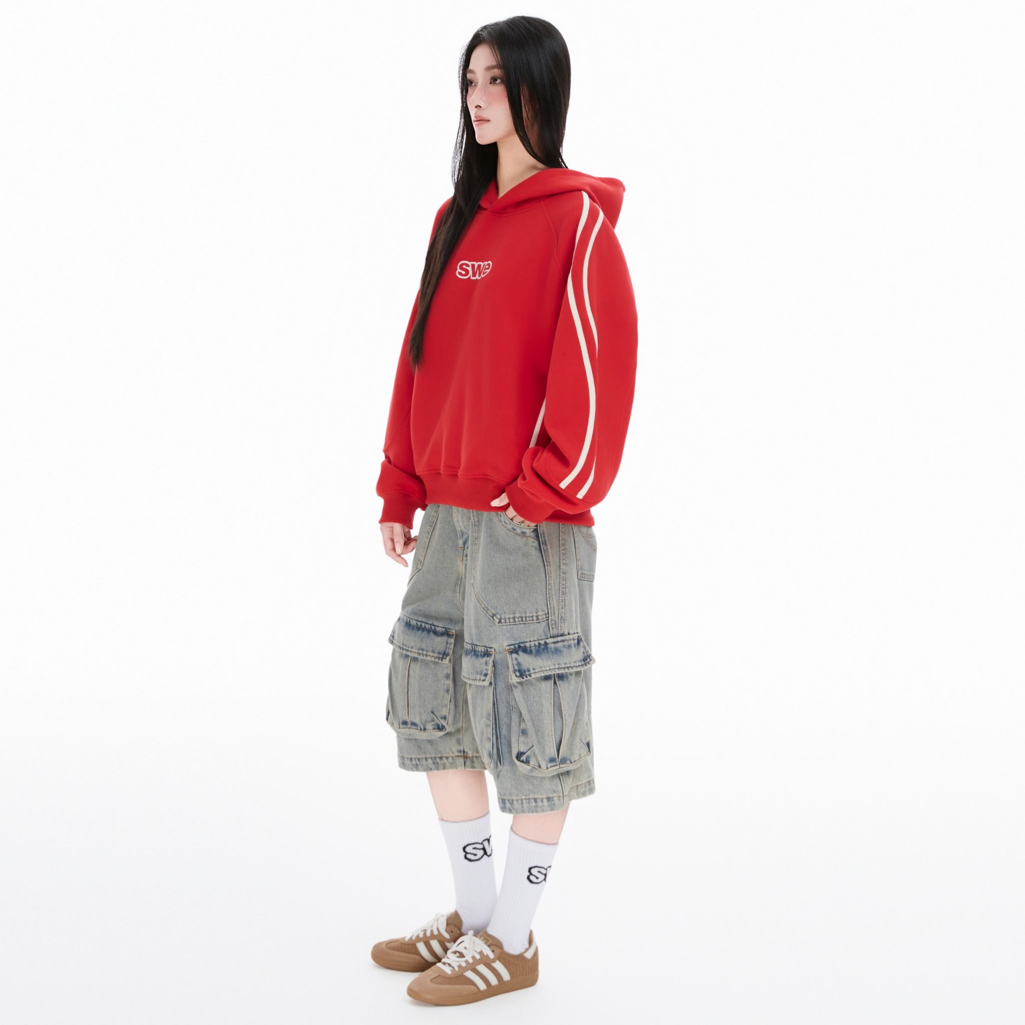 SWE PULSE HOODIE - RED