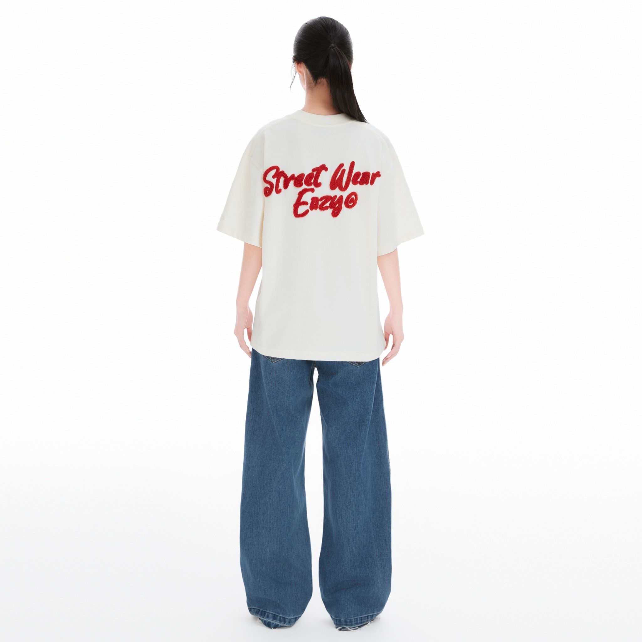 SWE SIGNATURE TEE - CREAM