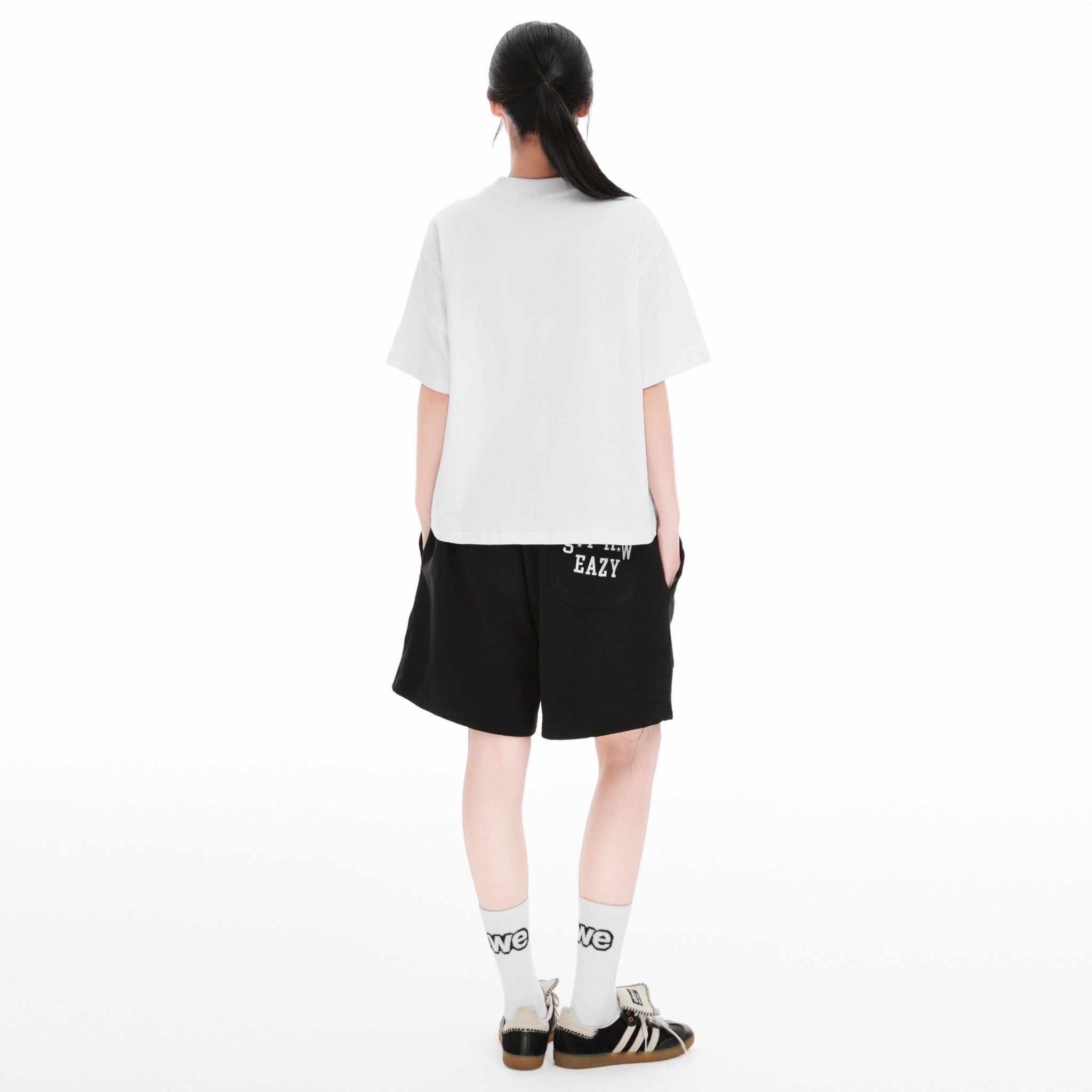 SWE PROJECT BOXY TEE - WHITE