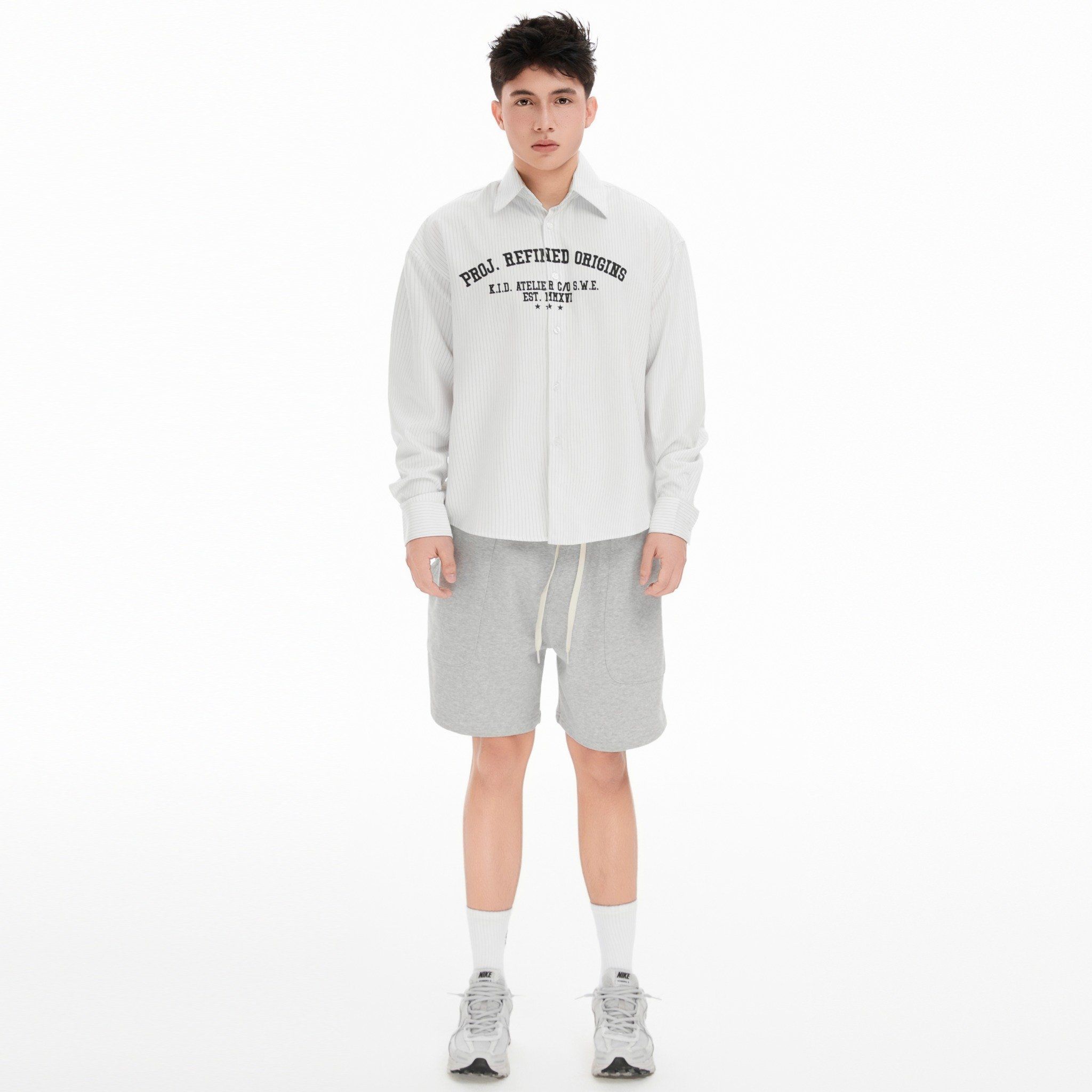 SWE PROJECT L/S SHIRT - WHITE