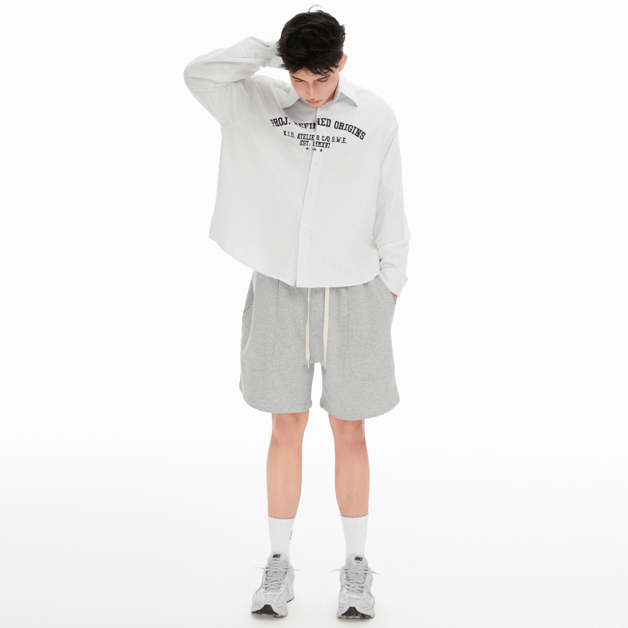 SWE PROJECT L/S SHIRT - WHITE