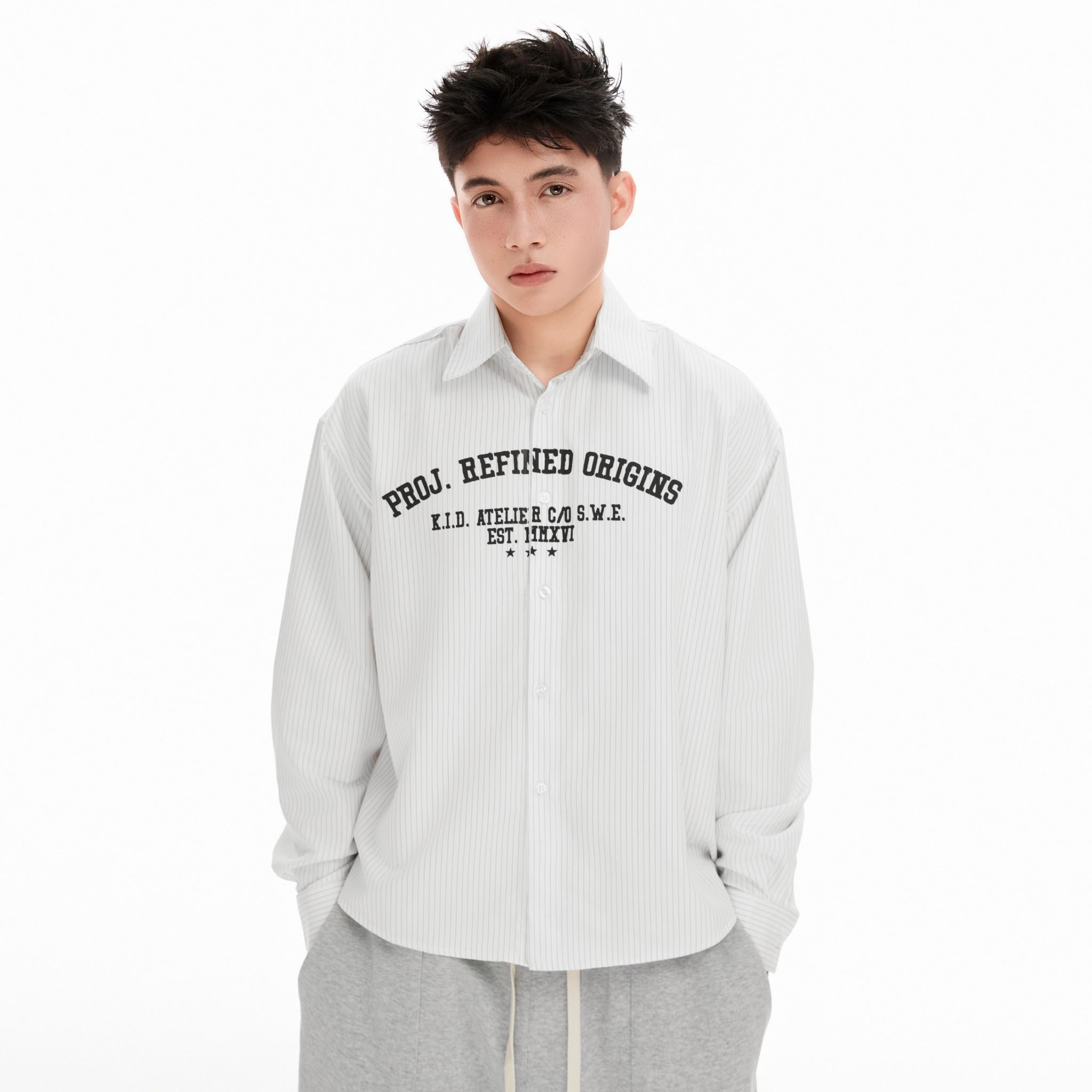 SWE PROJECT L/S SHIRT - WHITE