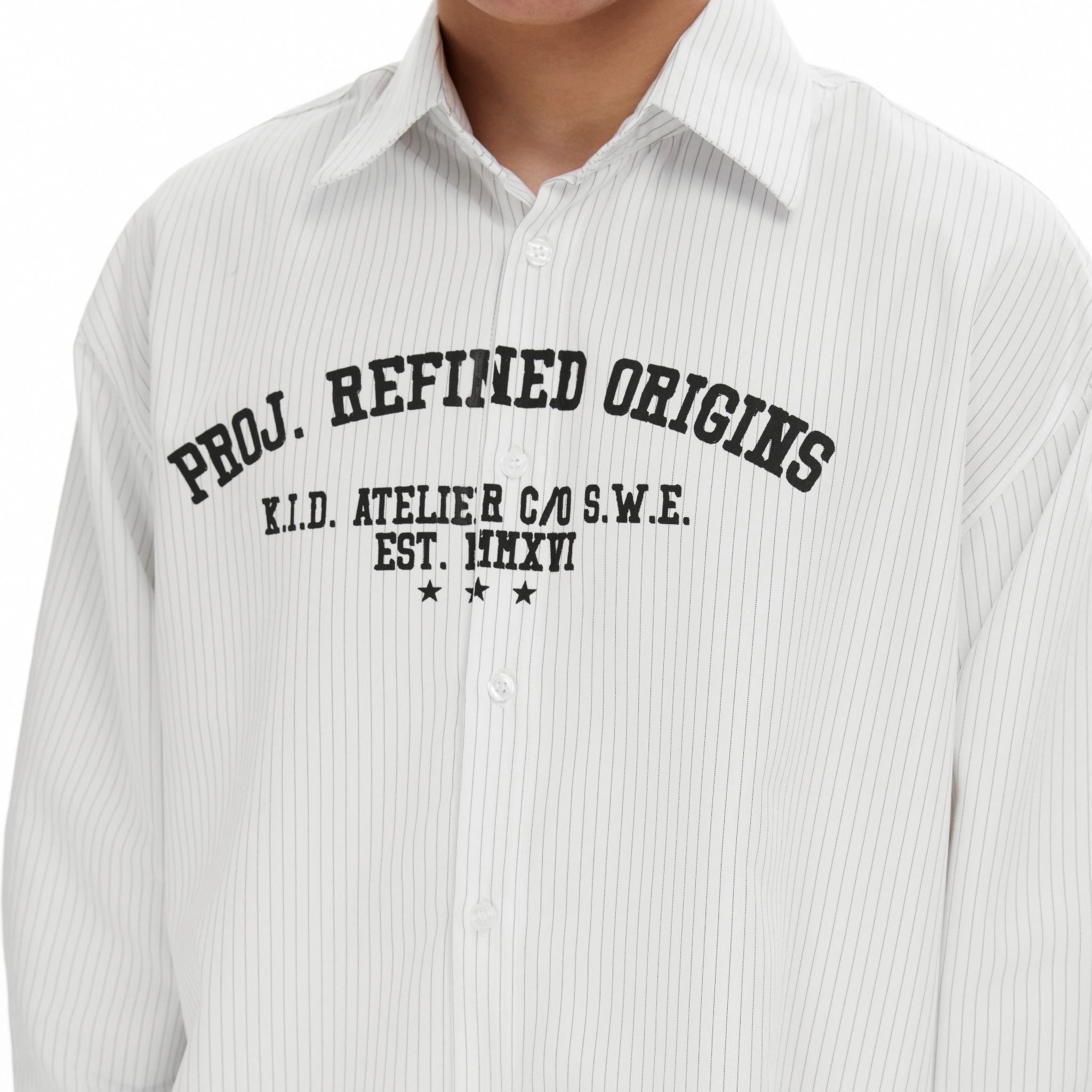SWE PROJECT L/S SHIRT - WHITE
