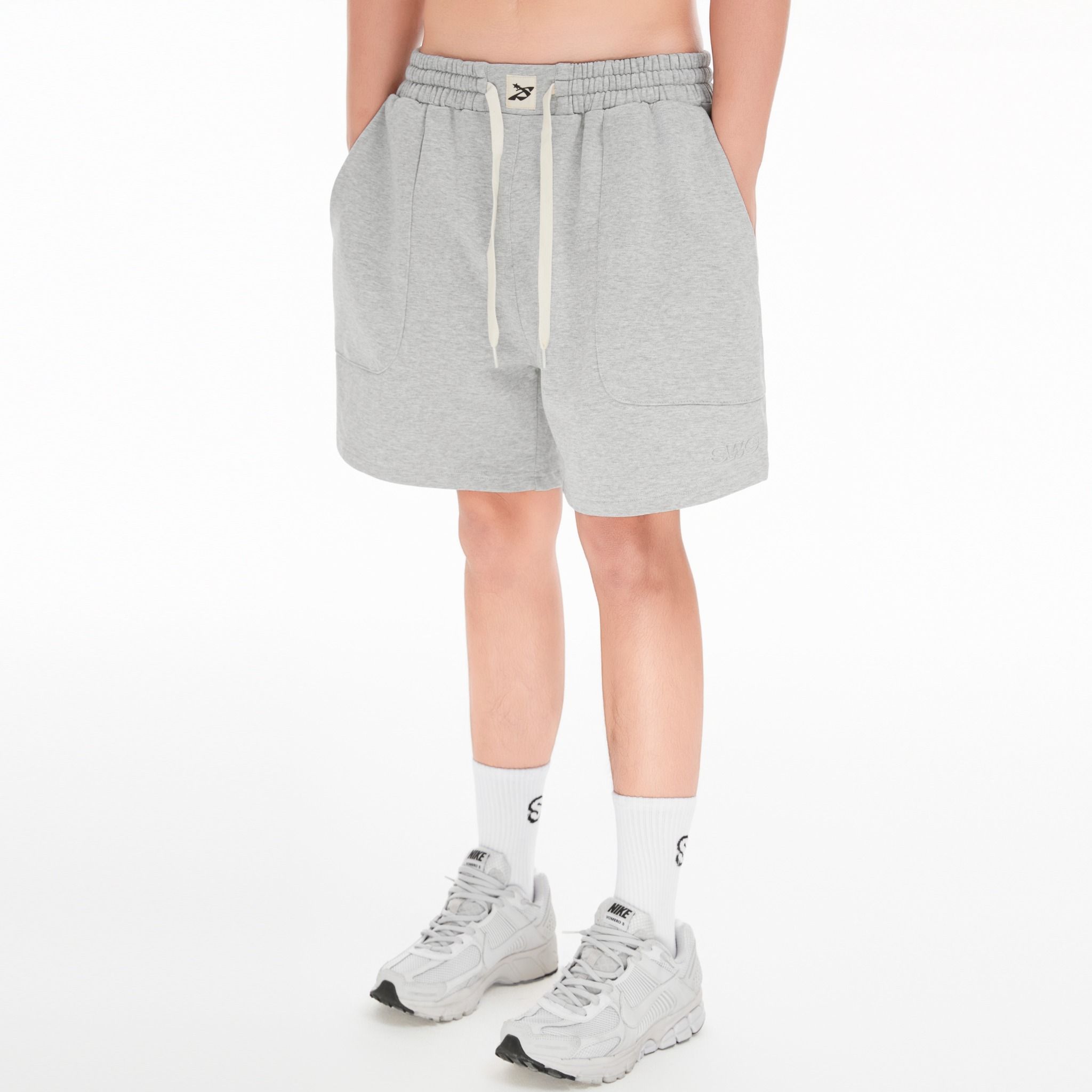 SWE COLLEGE SWEATSHORTS - GRAY