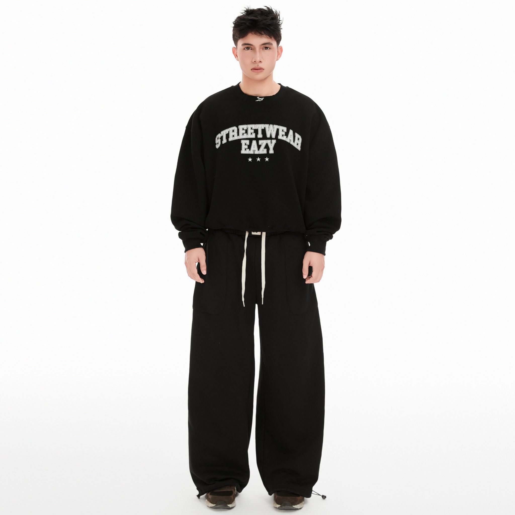 SWE ACTIVE SWEATER - BLACK