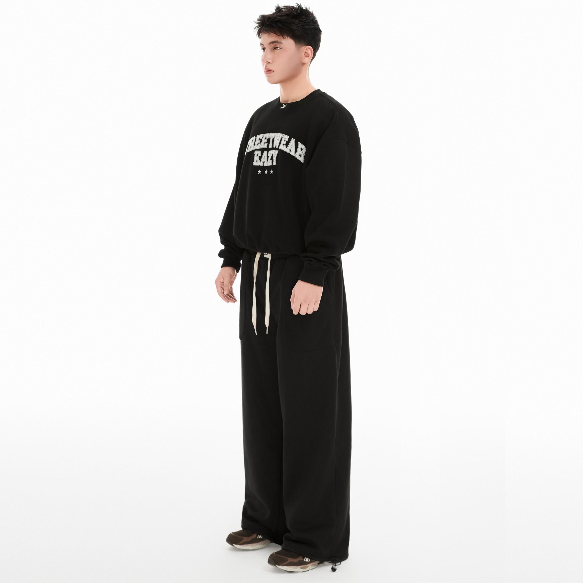 SWE ACTIVE SWEATER - BLACK