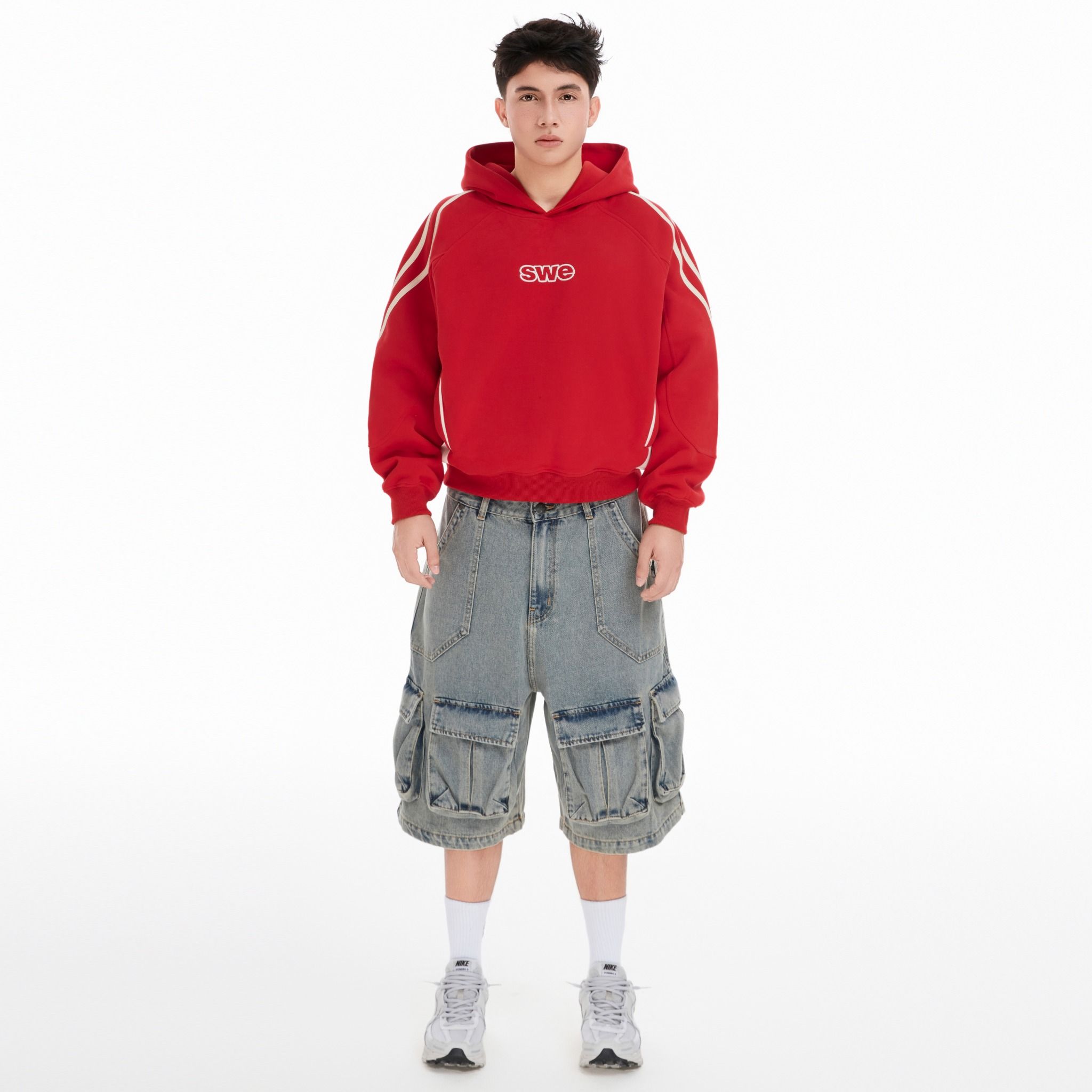 SWE PULSE HOODIE - RED