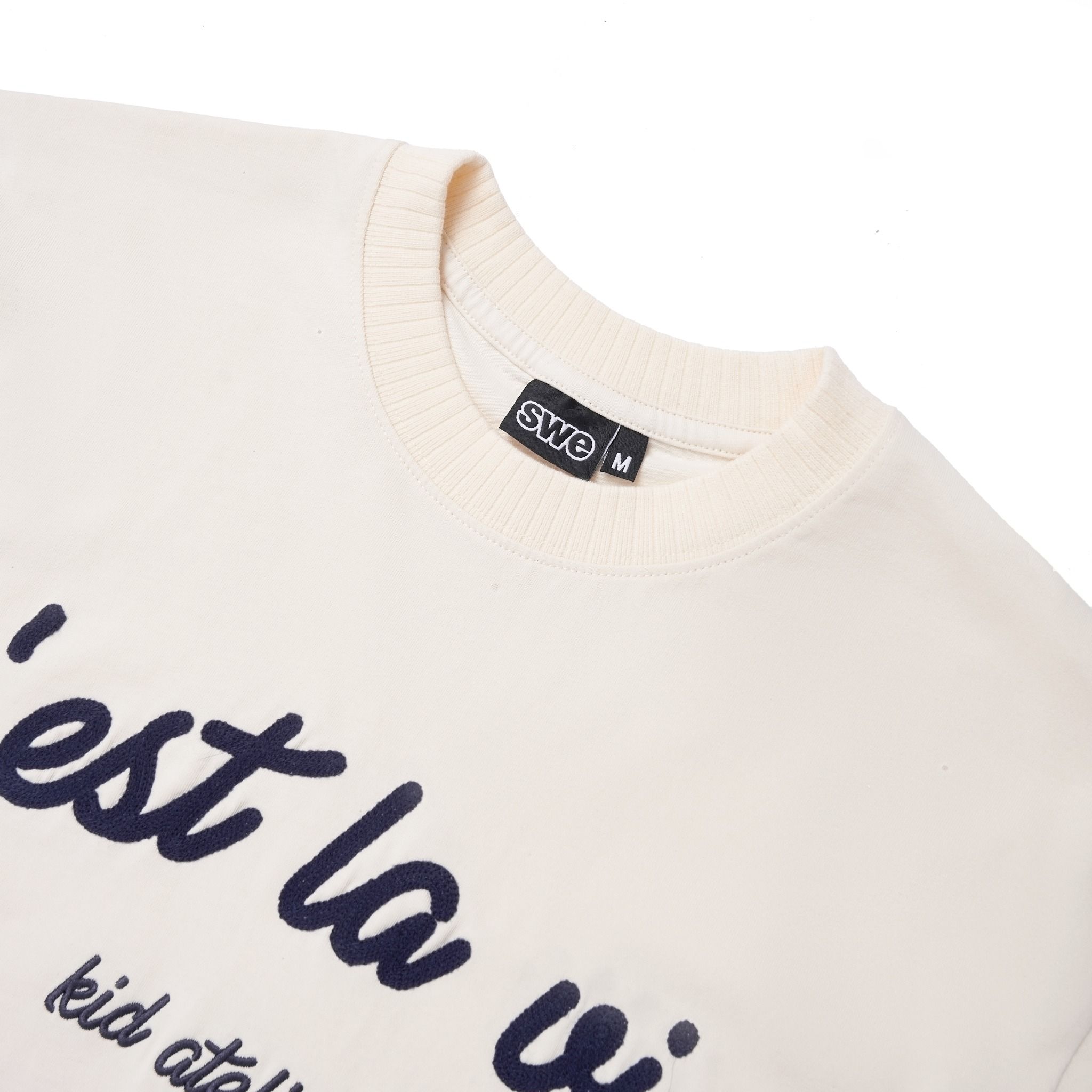 SWE LIFE TEE - CREAM