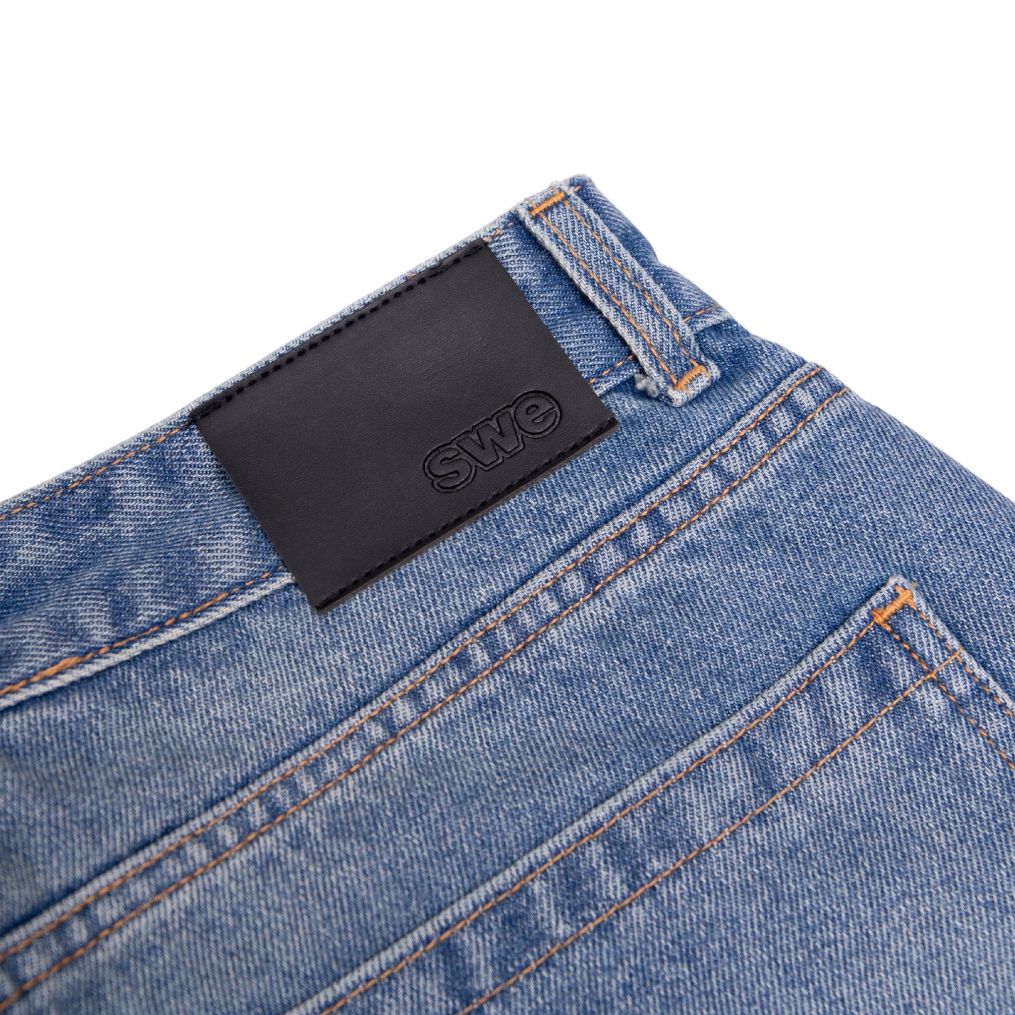 STRAIGHT JEANS - BLUE