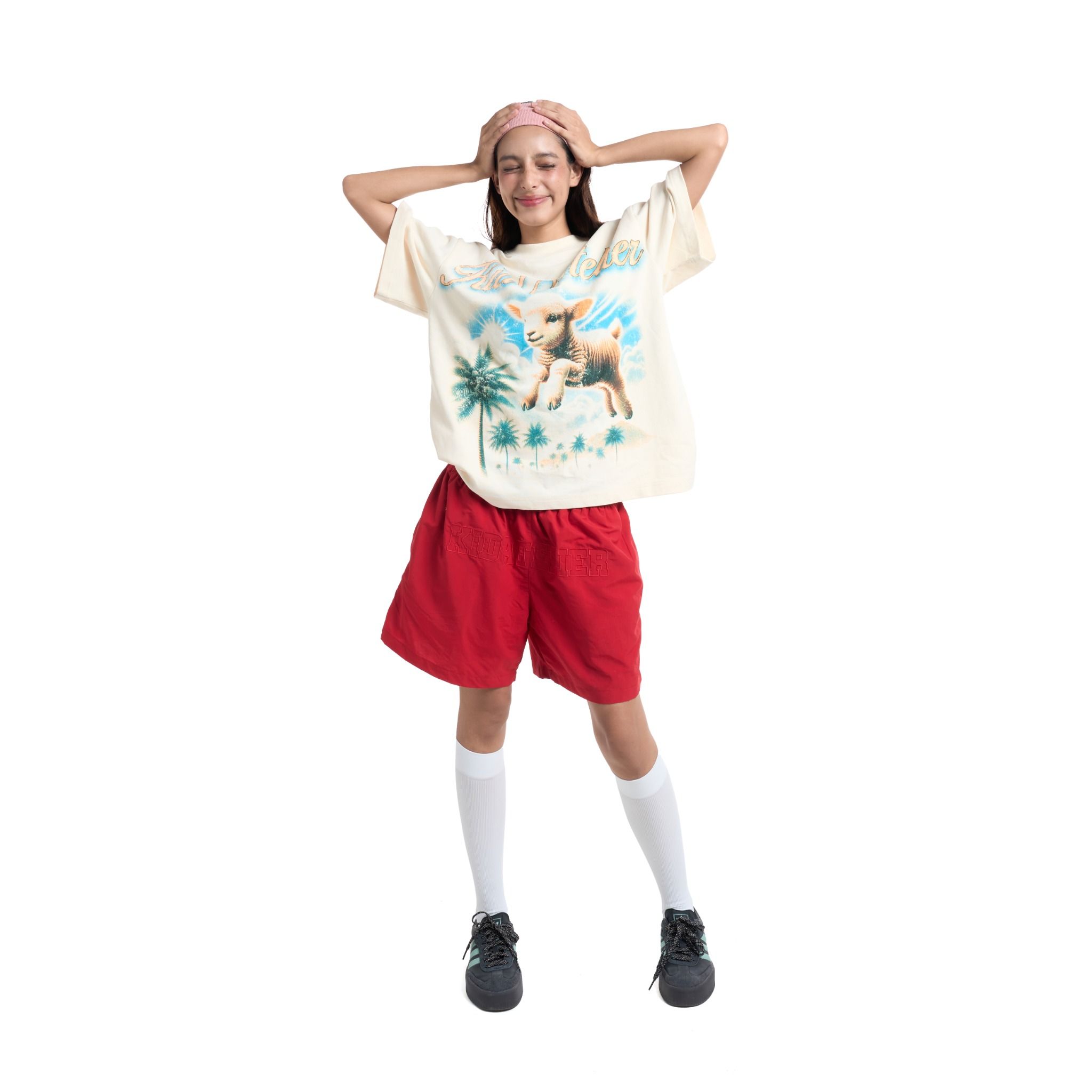 LAMB TEE - BEIGE
