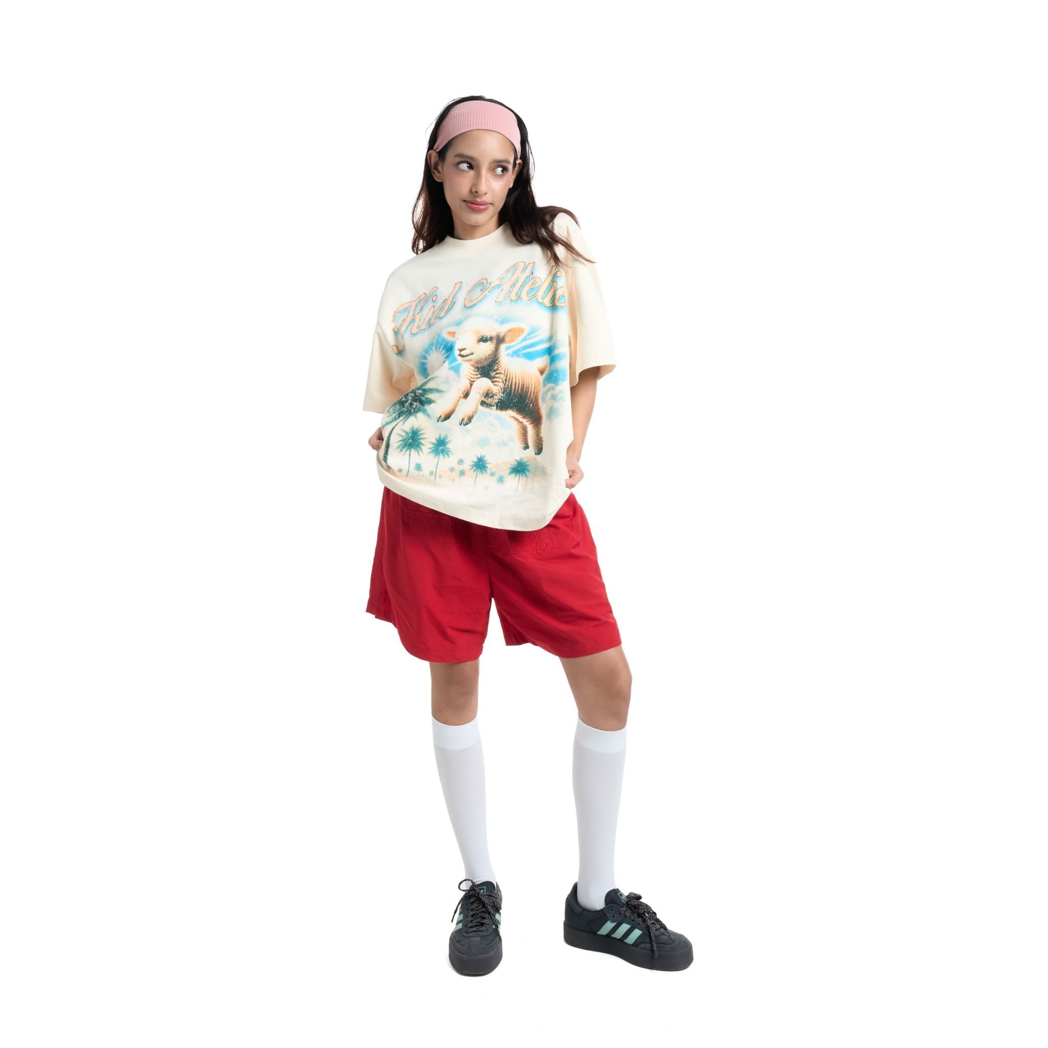 LAMB TEE - BEIGE