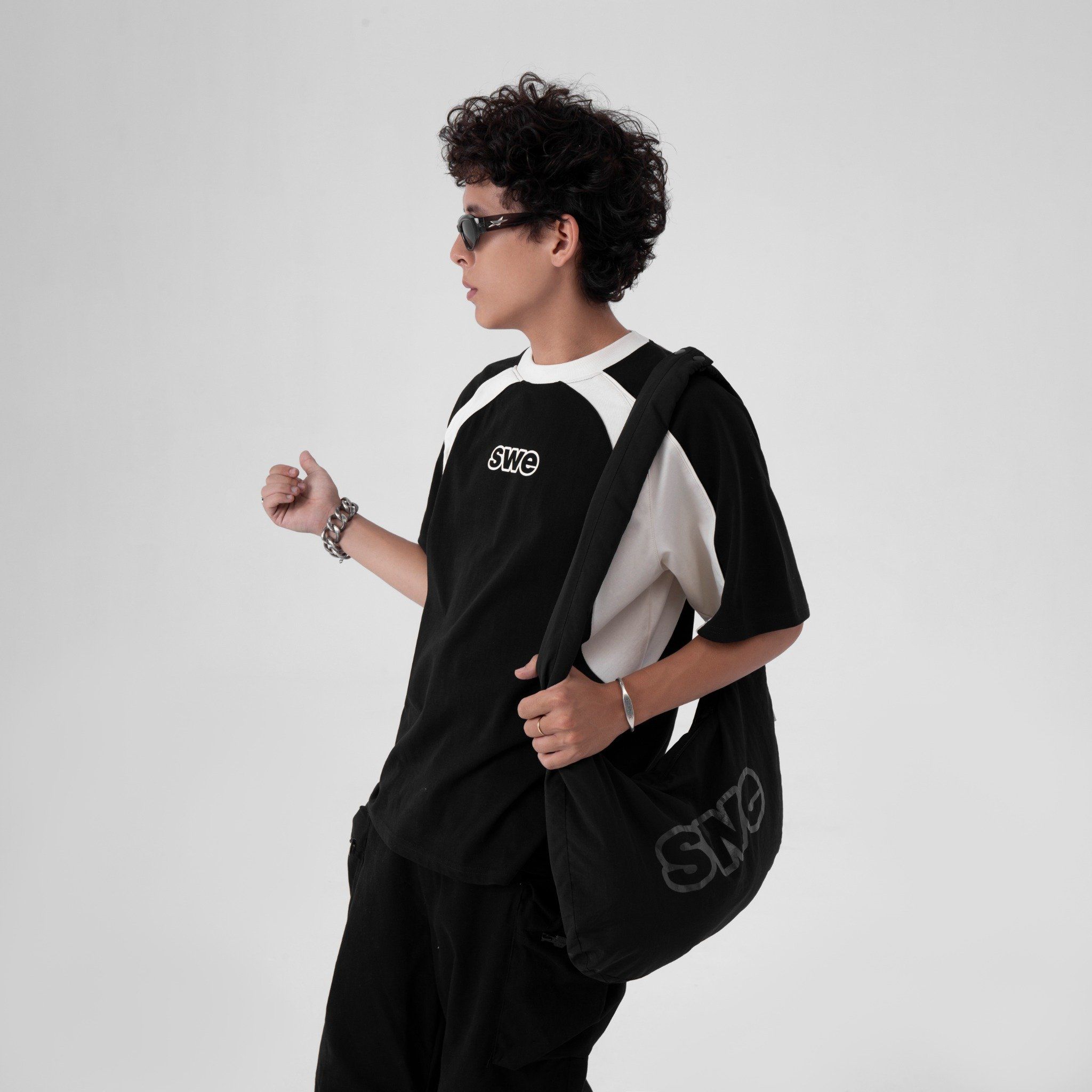 SWE 7TH SPORT TEE - BLACK