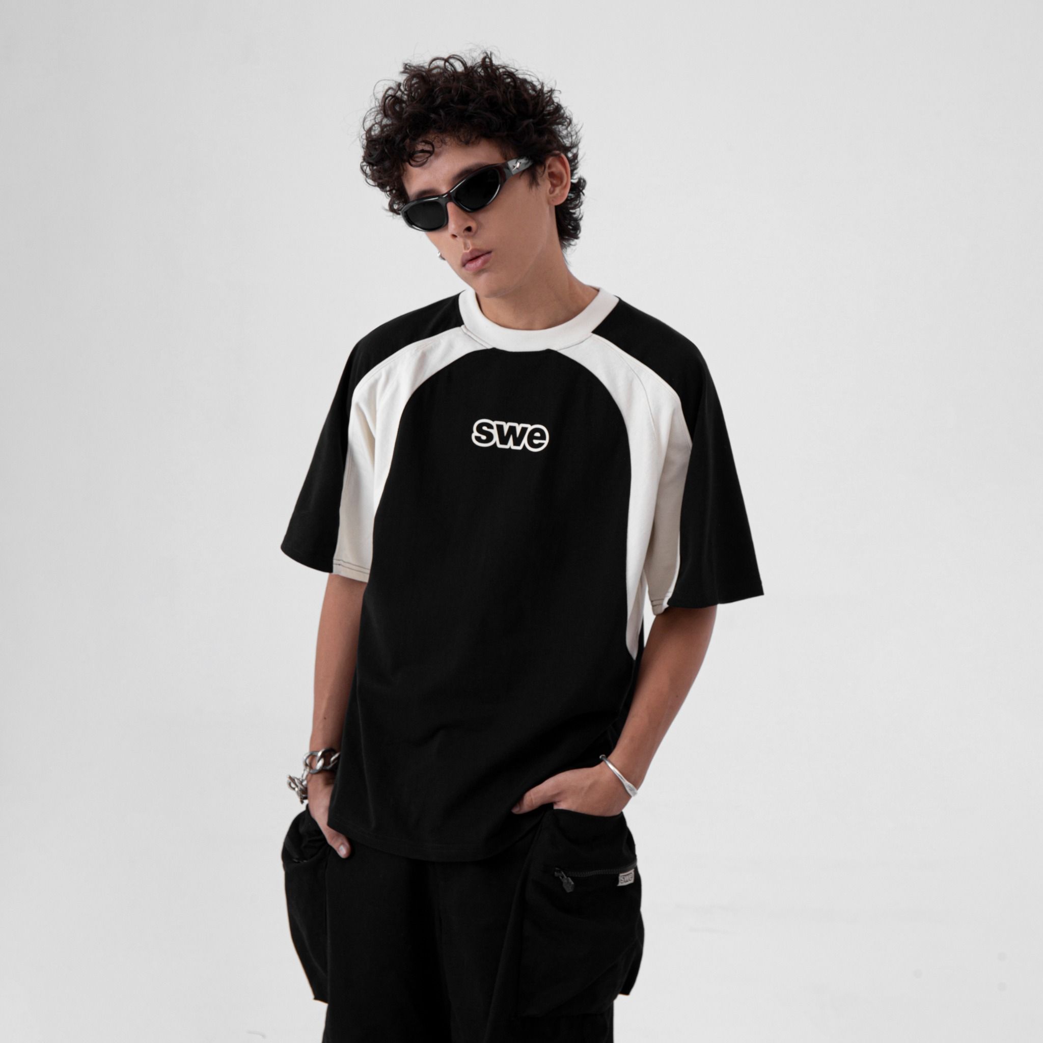 SWE 7TH SPORT TEE - BLACK