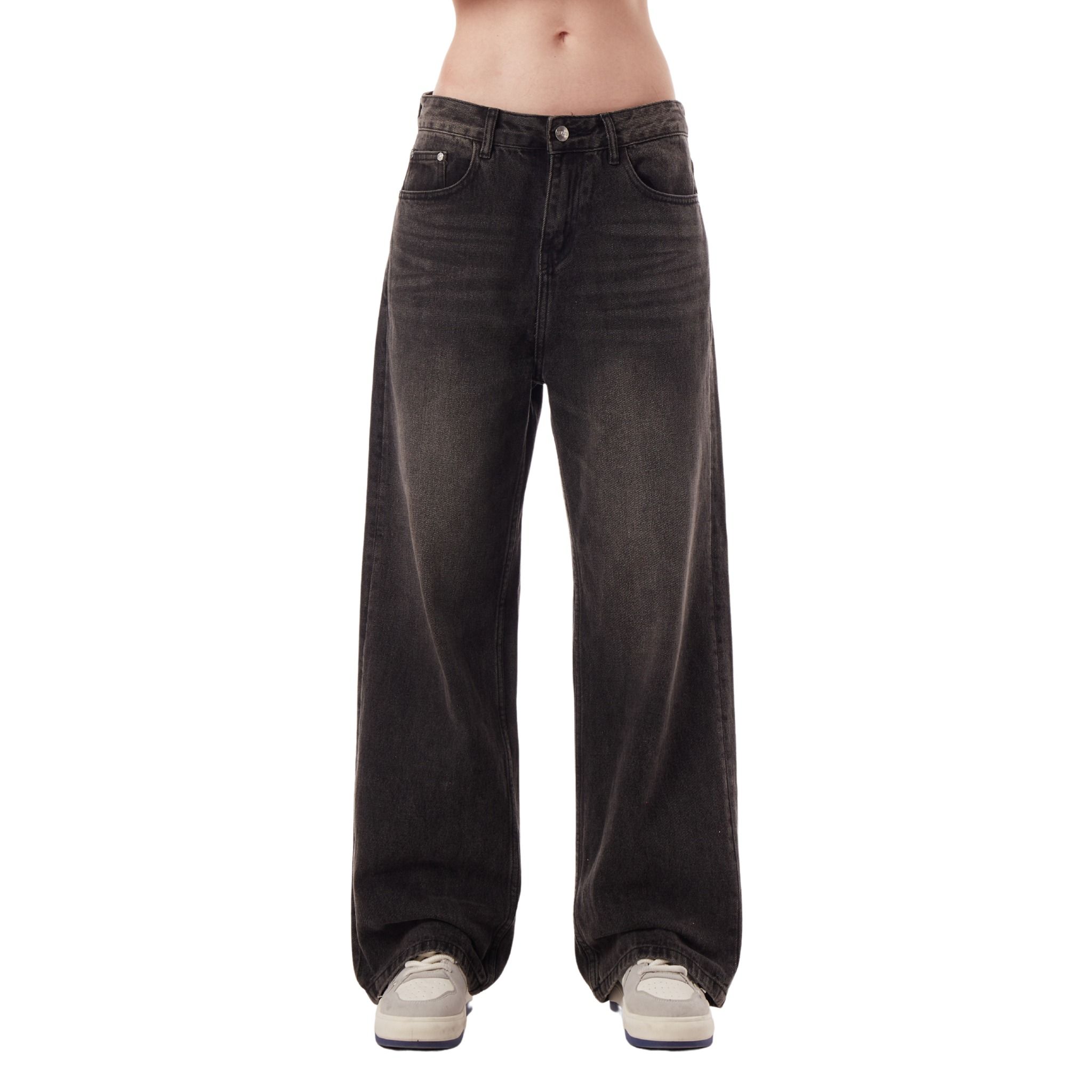 WASHED JEANS - BLACK