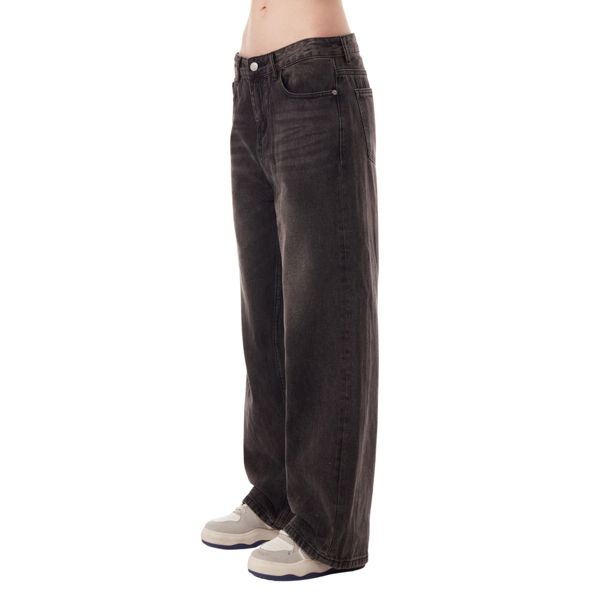 WASHED JEANS - BLACK