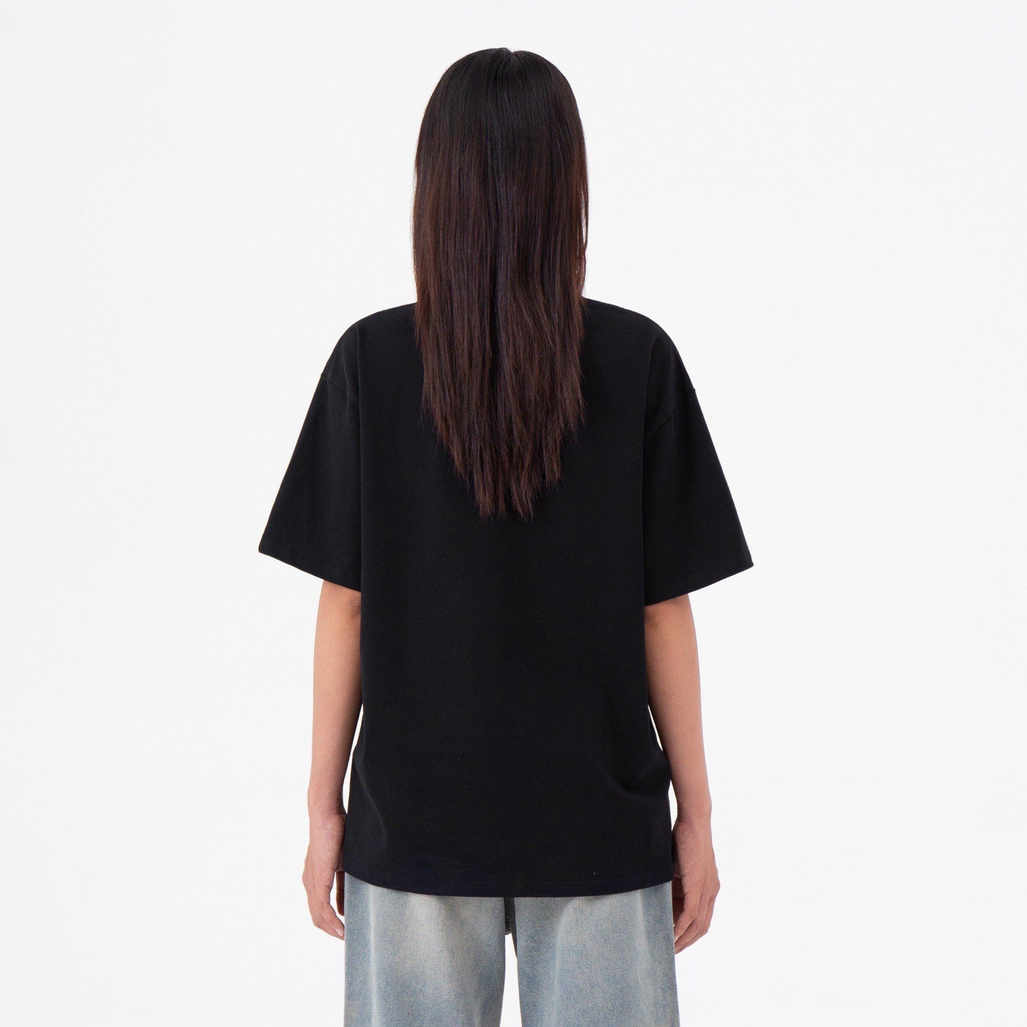 SWE HEARTS TEE - BLACK