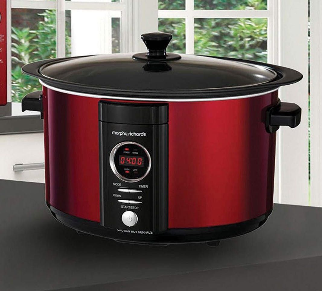 (Hàng đặt trước ) Nồi nấu chậm, nồi hầm điện tử Morphy Richards 3,5L ( hàng UK)