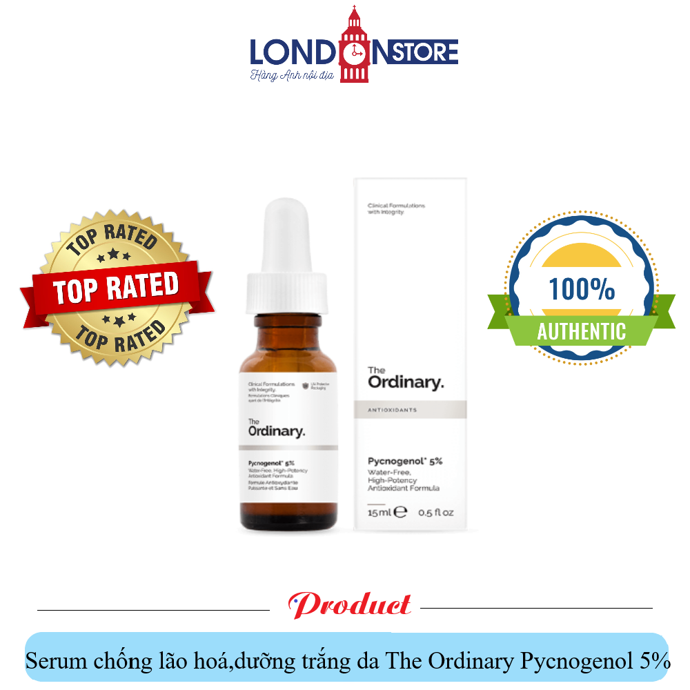 Serum chống lão hoá và dưỡng trắng da The Ordinary Pycnogenol 5%