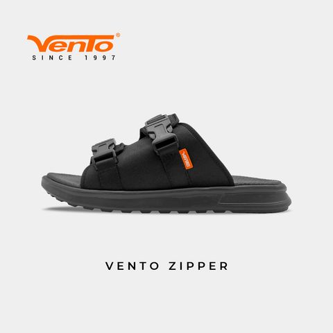 Slide VENTO ZIPPER (Black)