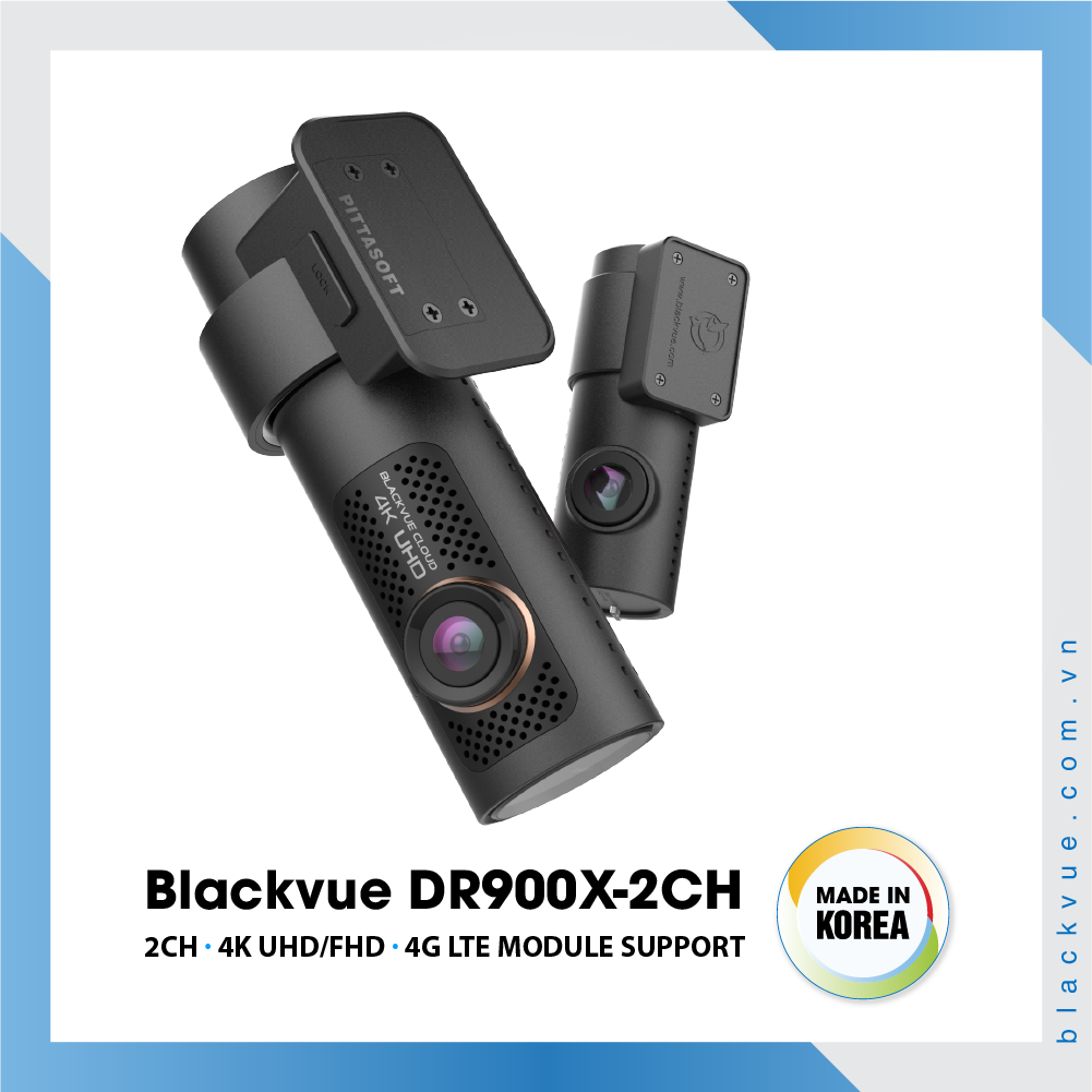  Camera hành trình Blackvue 4K DR900X-2CH Cloud 