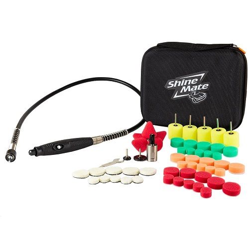 Bộ đánh bóng chi tiết - Shine Mate Mini Polisher Kit