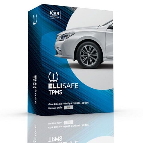  Cảm biến áp suất lốp iCar ELLISAFE I3 theo xe KIA HUYNDAI NISSAN AUDI VOLKSWAGEN 