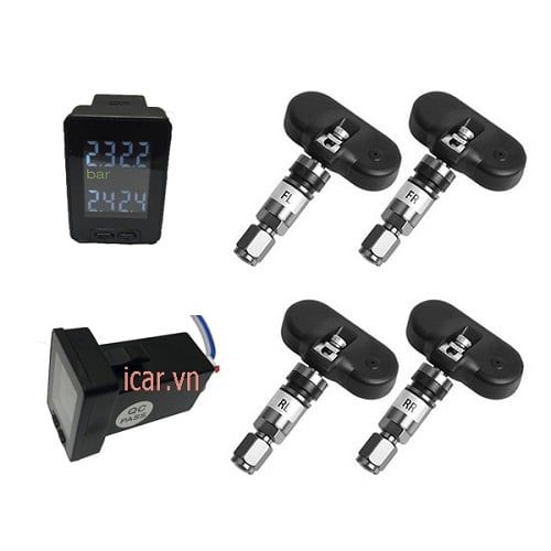 Cảm biến áp suất lốp iCar lỗ chờ xe Toyota TPMS C393, C394