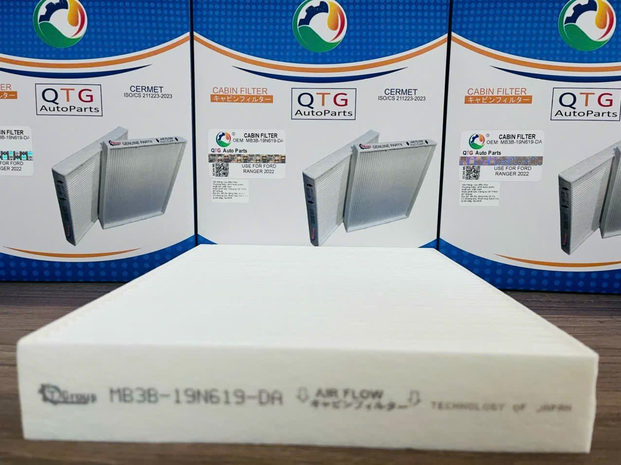 Lọc gió đều hòa QTG Auto Parts cho Ford 2022