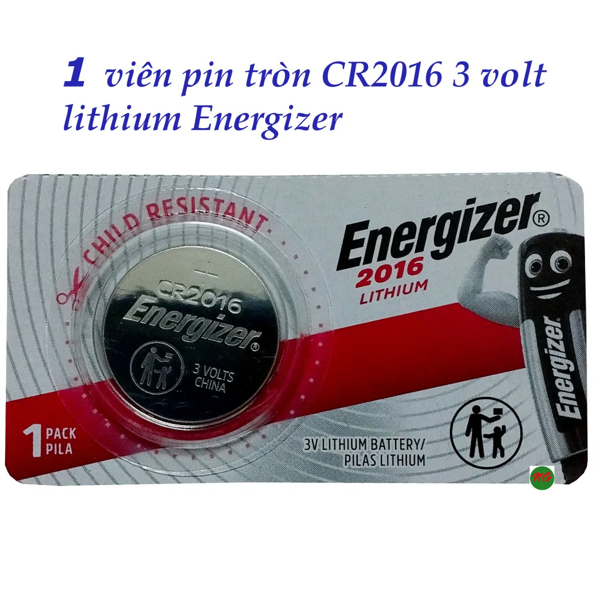 Energizer Pin cúc áo lithium thay remote