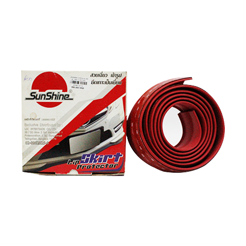 SUNSHINE Chống cạ cản xe - Đỏ 2,3m