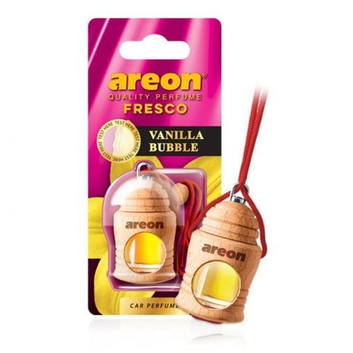  Areon Fresco Vanila Bubble - Tinh dầu treo xe hương kẹo gum 