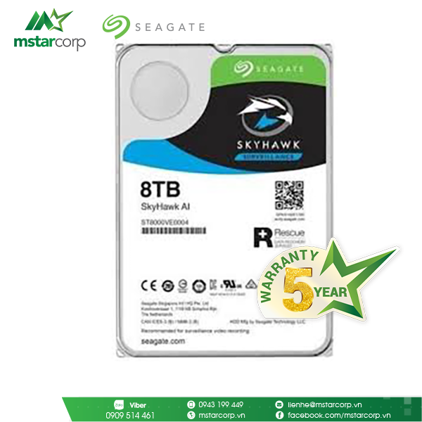 HDD Seagate SkyHawk AI 8TB – ST8000VE0004
