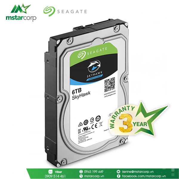 HDD Seagate SkyHawk 6TB - ST6000VX001
