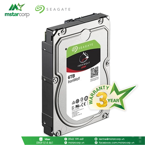 HDD Seagate IronWolf 6TB - ST6000VN001