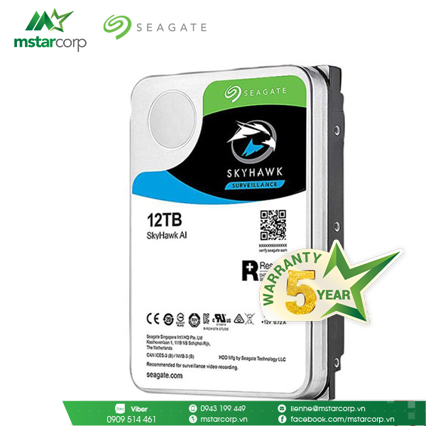HDD Seagate SkyHawk AI 12TB – ST12000VE0008