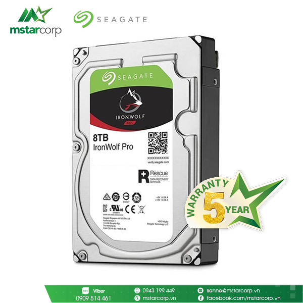 HDD Seagate IronWolf Pro 8TB - ST8000NE001
